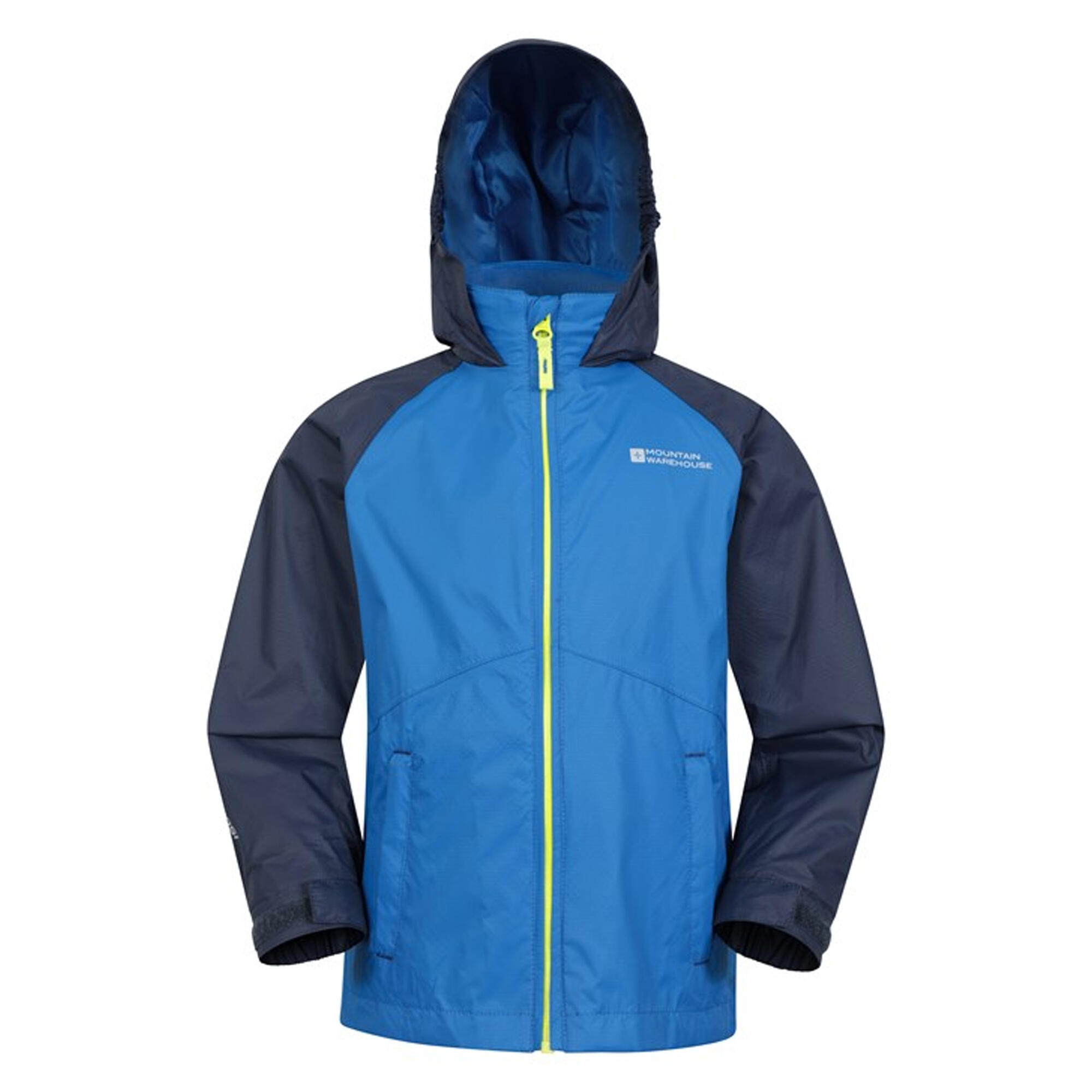 MOUNTAIN WAREHOUSE Childrens/Kids Torrent II Waterproof Jacket (Blue)