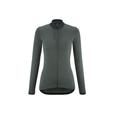 Mavic aksium dames lange mouw fietsshirt groen