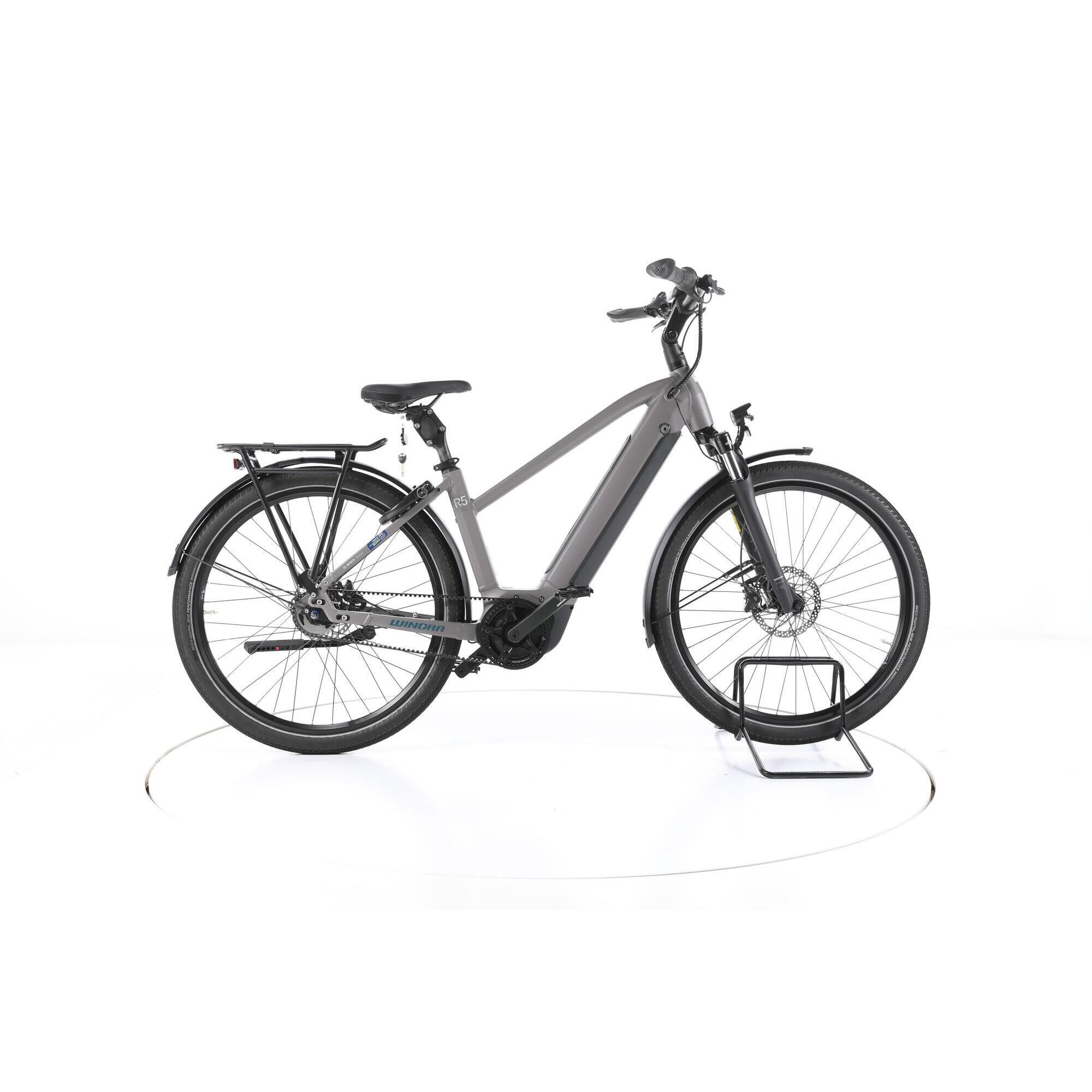 Winora - Reconditionné - Winora Sinus R5 City Vélo Électrique - Très Bon - Vélo Ville - Gris - 44 L - Decathlon