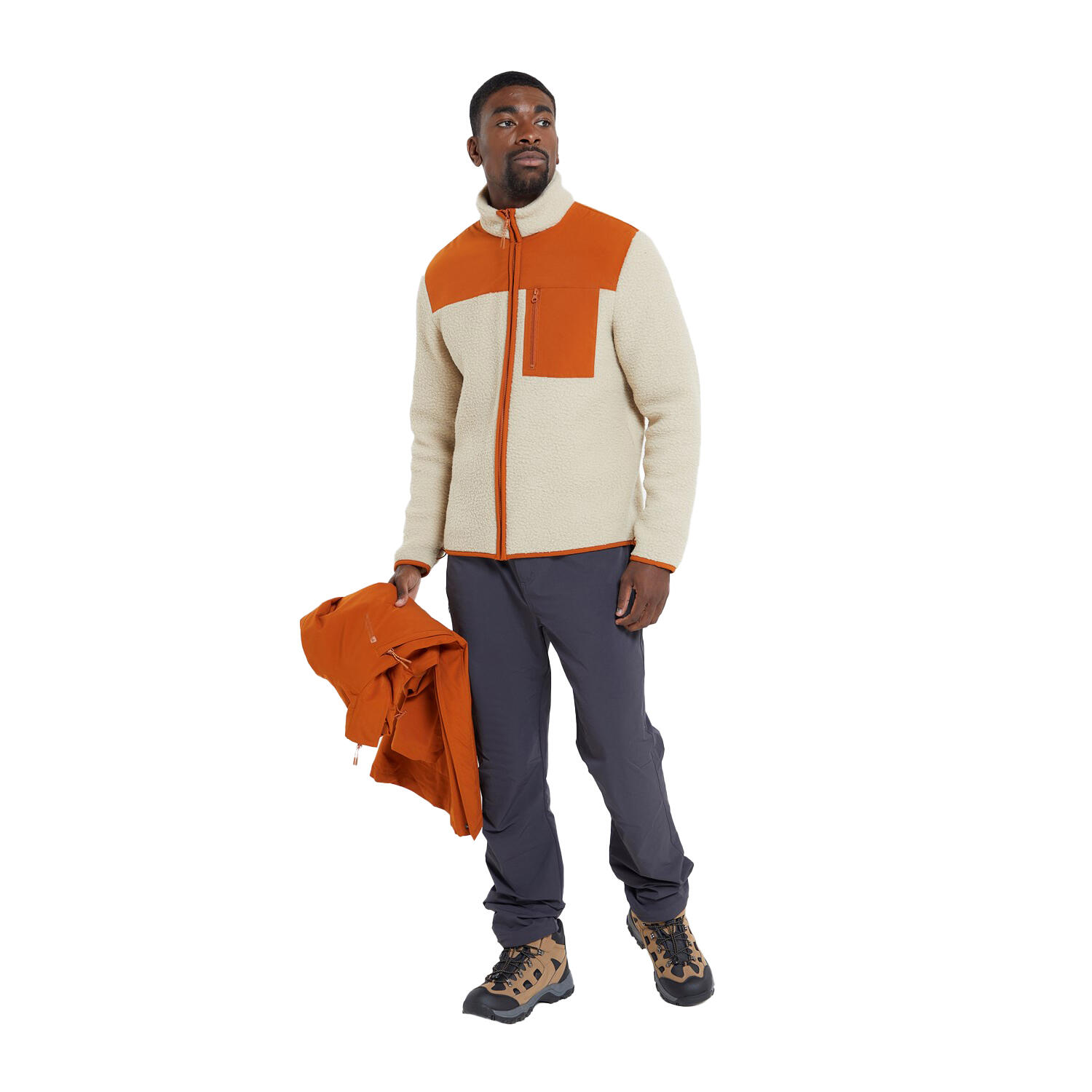 Veste Imperméable WETLANDS Homme (Rouille) 3/4