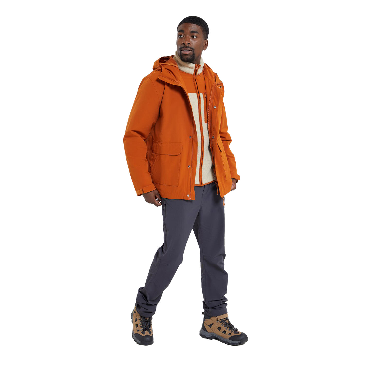 Veste Imperméable WETLANDS Homme (Rouille) 4/4
