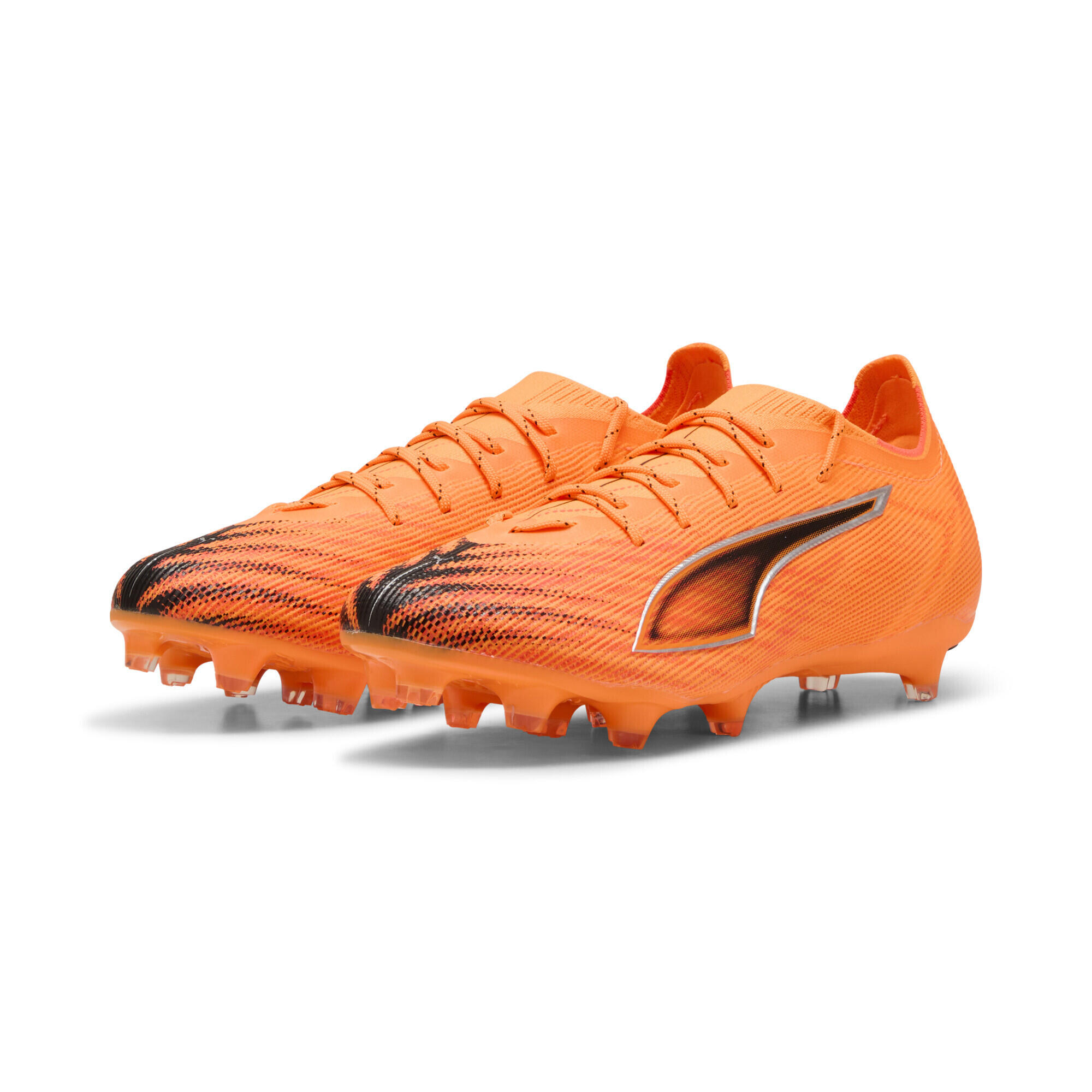 Puma - Chaussures De Football Ultra 6 Pro Fg/ag Unisexe Puma - Chaussures De Football - Jaune|noir|orange|rouge - Decathlon