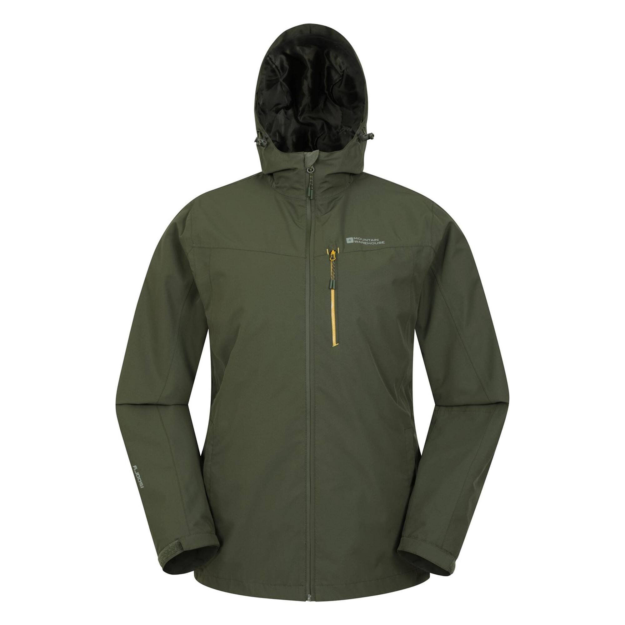 MOUNTAIN WAREHOUSE Giacca Impermeabile Uomo Mountain Warehouse Brisk Extreme Verde