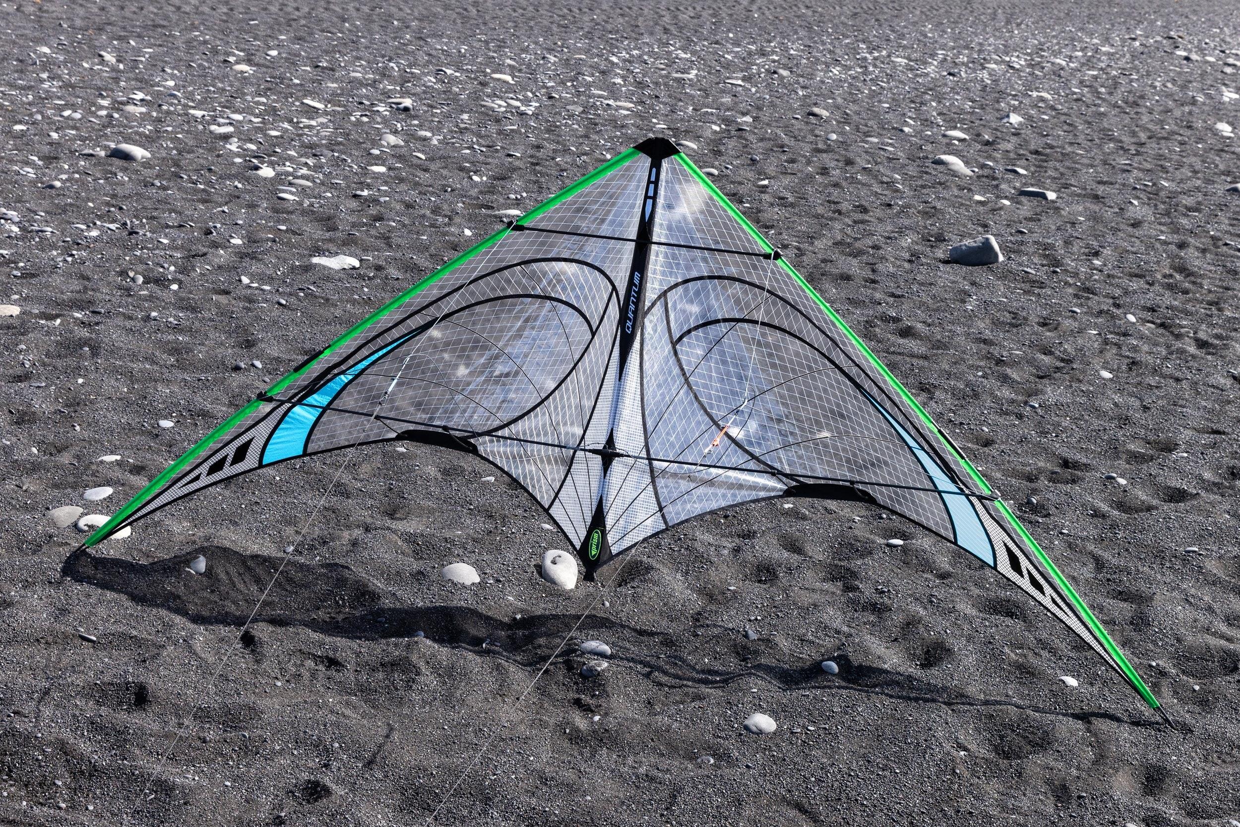 Aquilone acrobatico Prism Quantum 2.0 Mylar Blu - Verde QUAMBG Blu 221 cm 4/6
