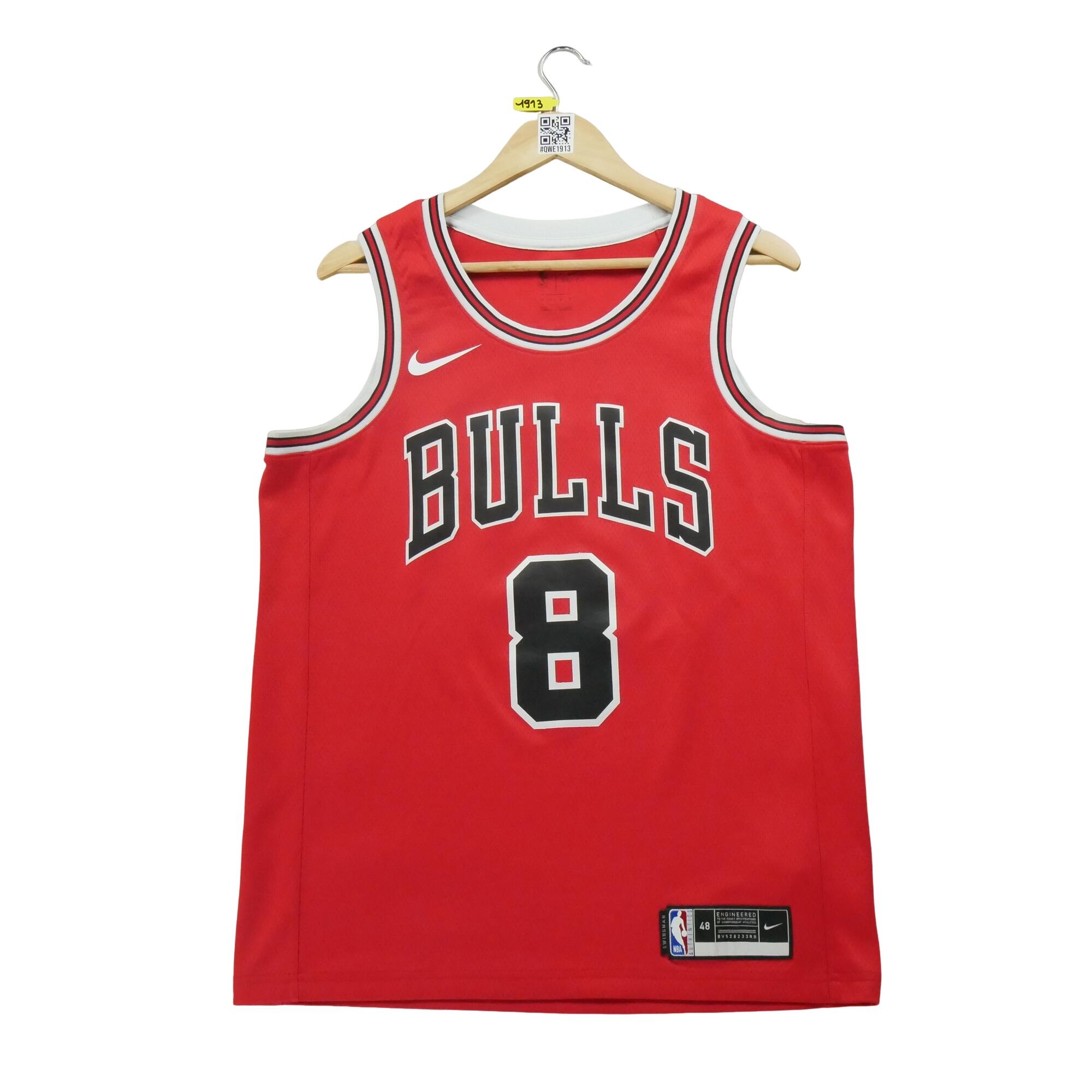 NIKE Second life - Herren NBA Chicago Bulls Rotes Trikot - In gutem Zustand