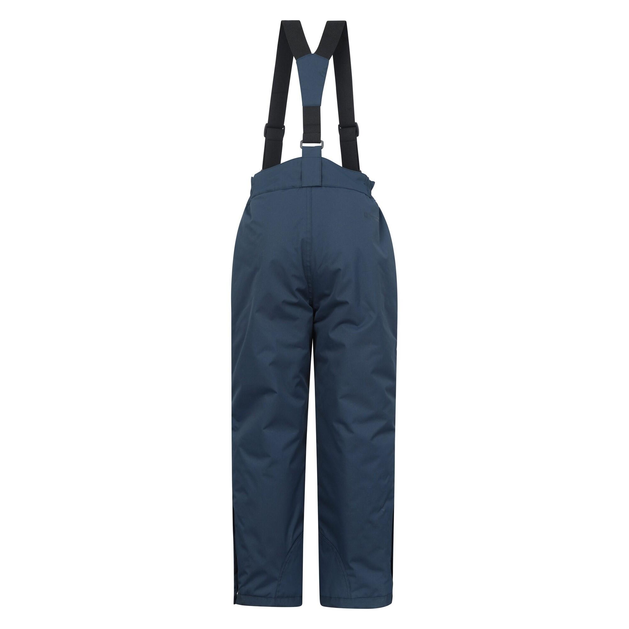 Skijacke und Hosen Kinder Flieder 4/4