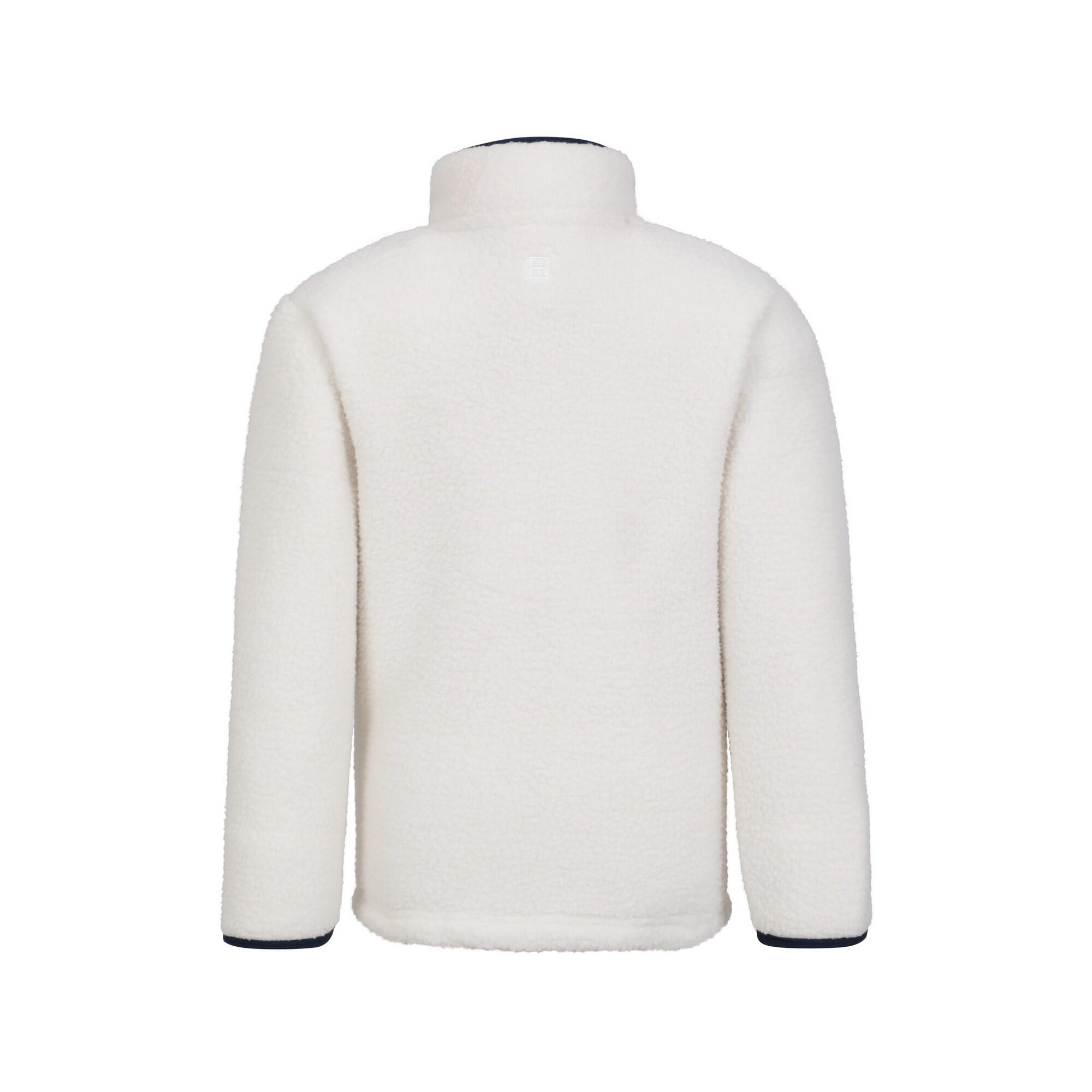 "Atlas" Fleecejacke Durchgehender Reißverschluss für Kinder Beige 2/4
