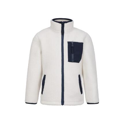 Atlas" Fleecejacke Durchgehender Reißverschluss für Kinder Beige