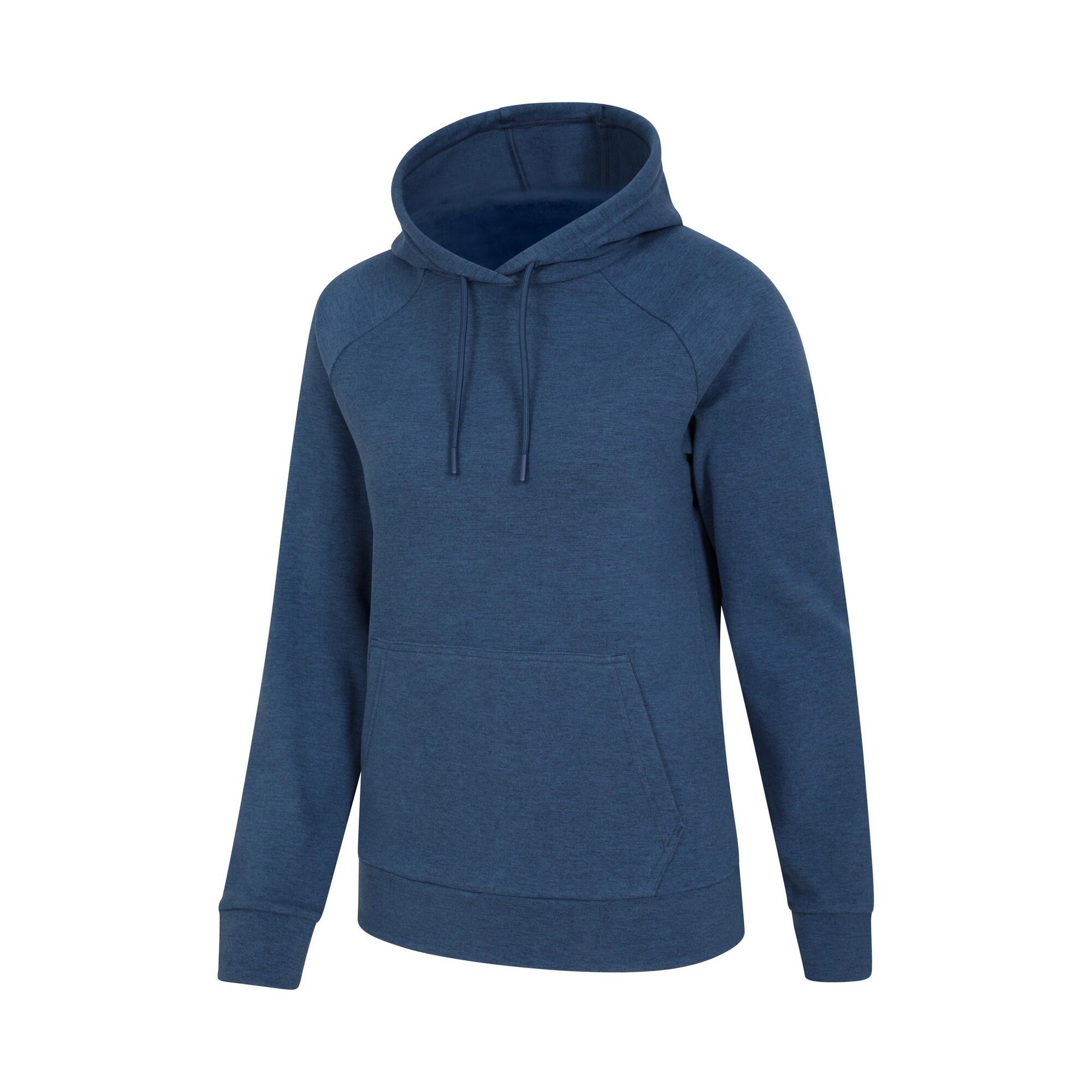 Womens/Ladies Strath Soft Touch Hoodie (Navy) 3/4