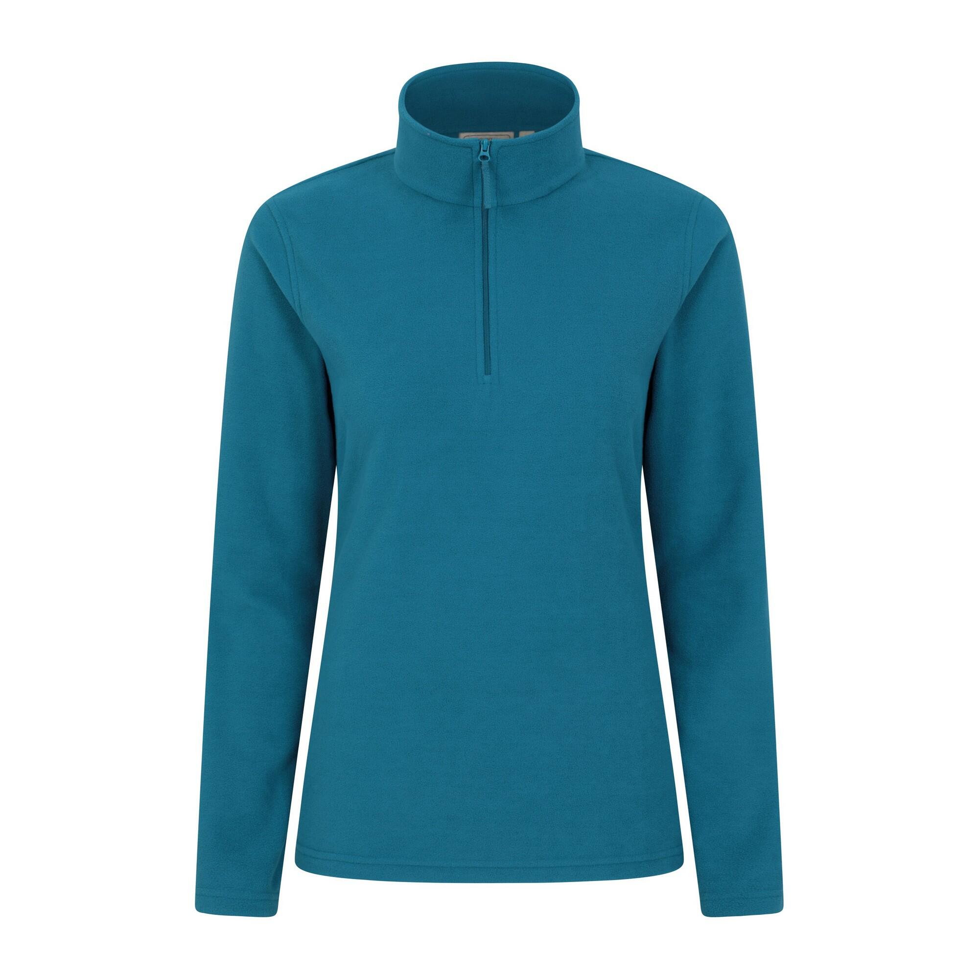 MOUNTAIN WAREHOUSE Felpa In Pile Donna Mountain Warehouse Camber II Verde Acqua Scuro