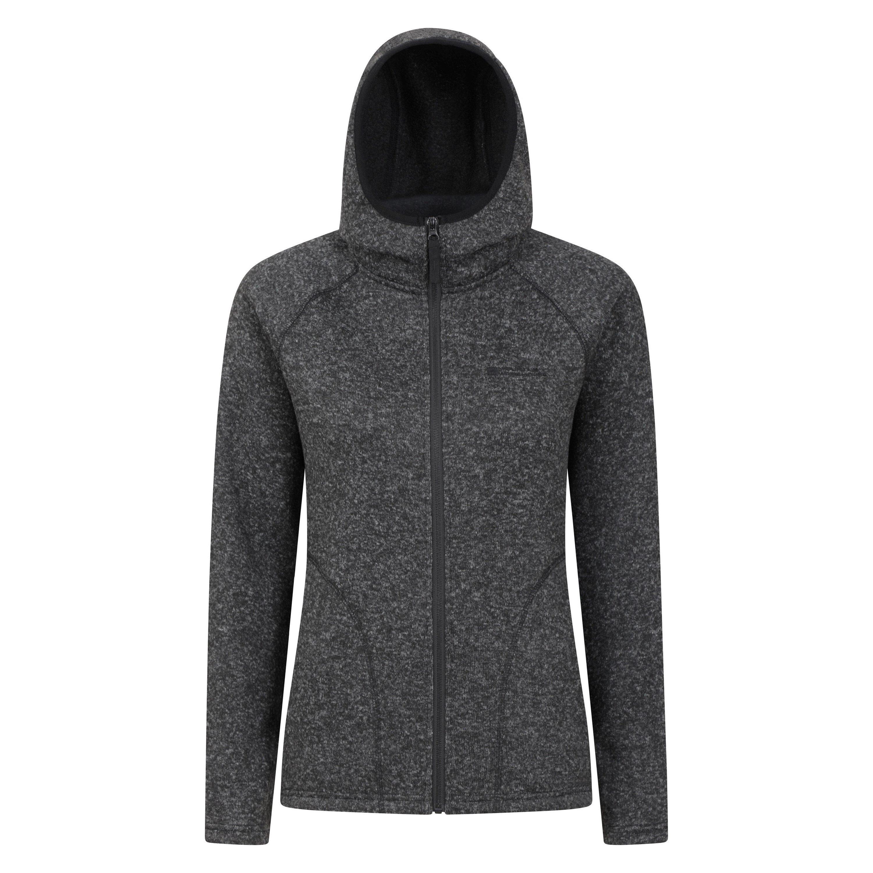 MOUNTAIN WAREHOUSE Felpa Con Cappuccio E Zip Intera Cerniera Su Intera Lunghezza Donna Mountain