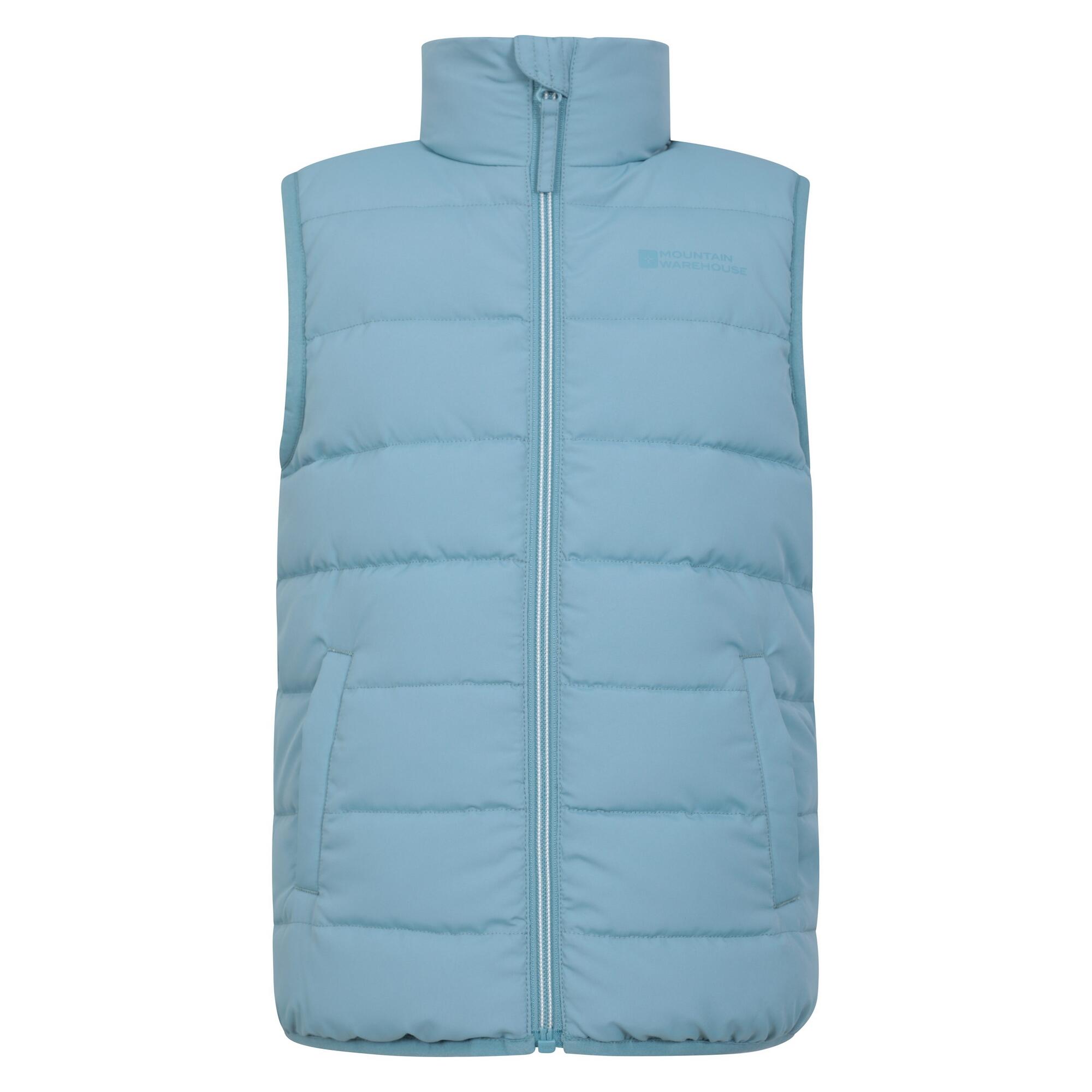 MOUNTAIN WAREHOUSE Gilet Imbottita Bambini Mountain Warehouse Rocko Azzurro