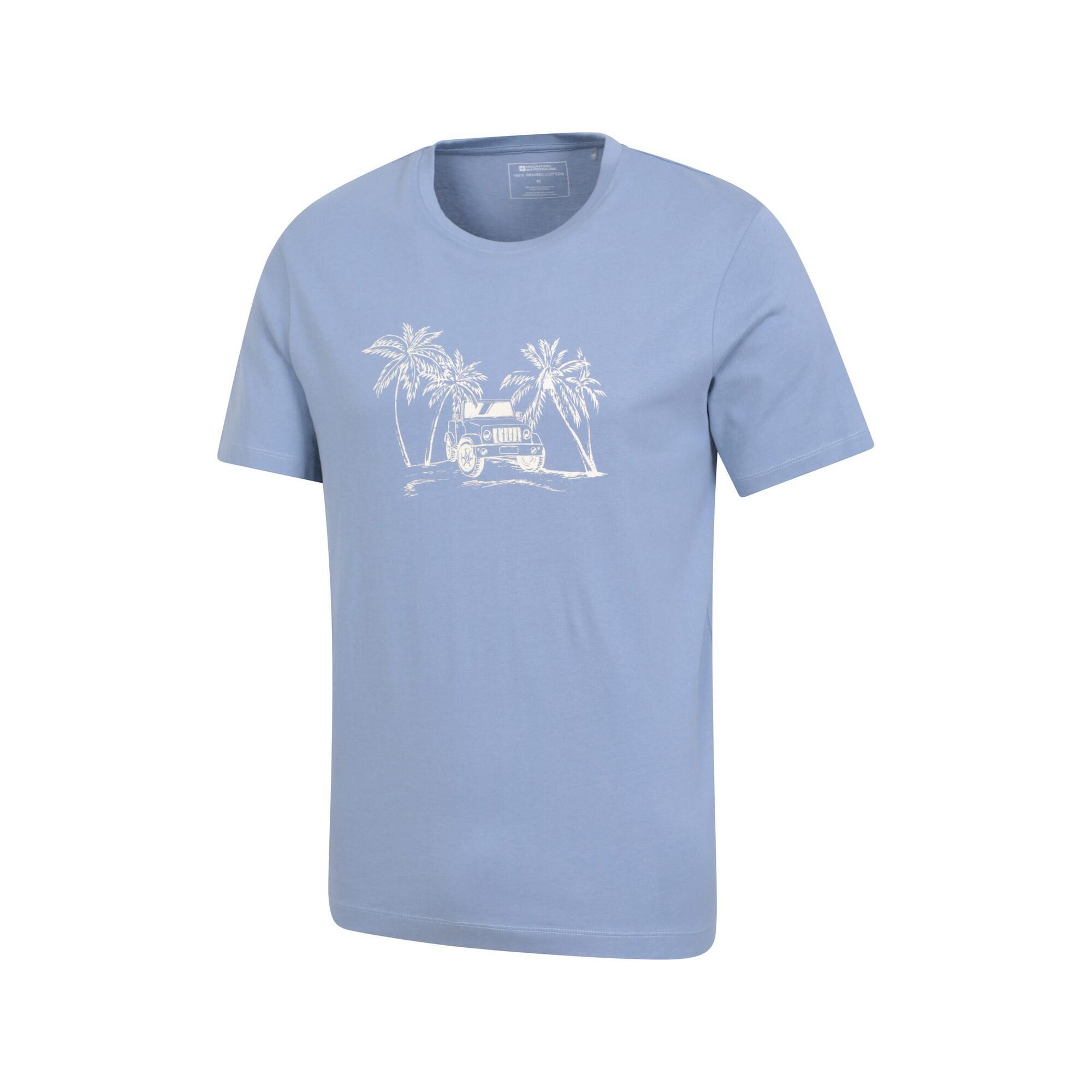 Tshirt OCEAN DRIVE Homme (Bleu) 4/4