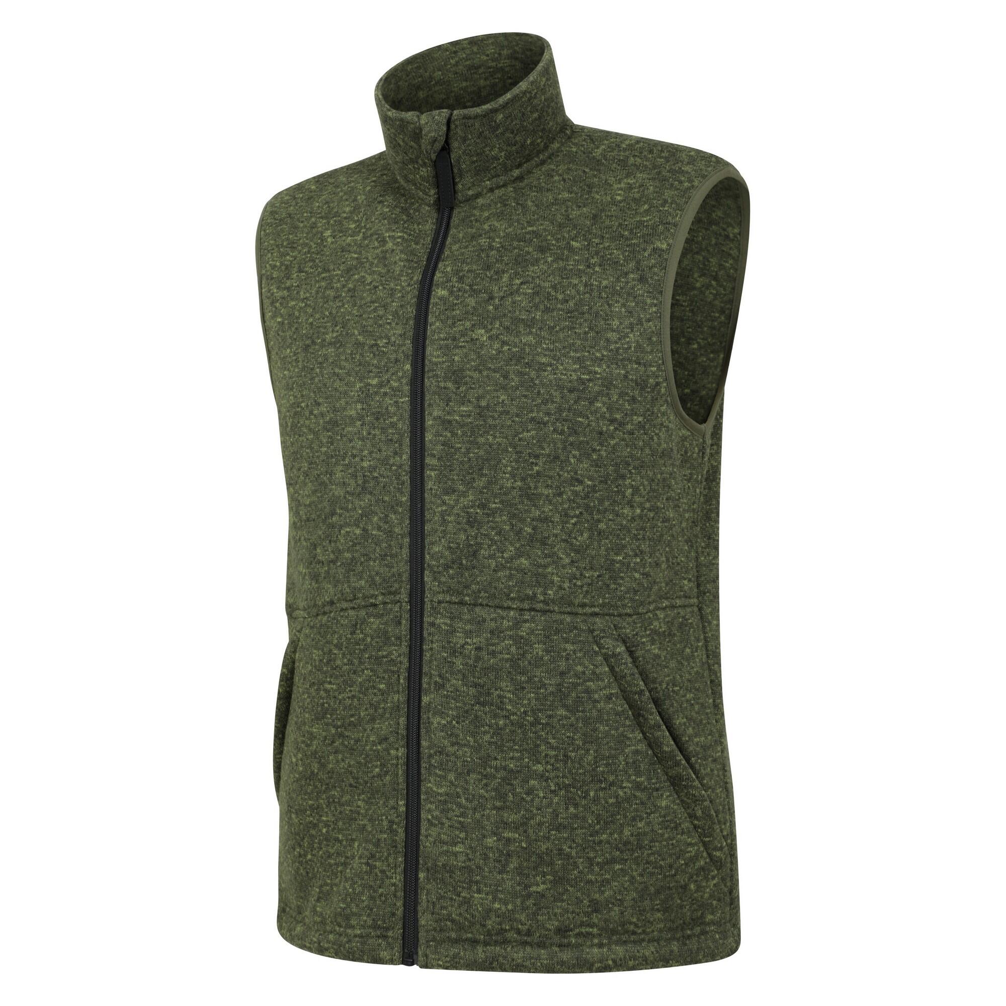 Veste Sans Manches IDRIS Homme (Vert Kaki) 3/4