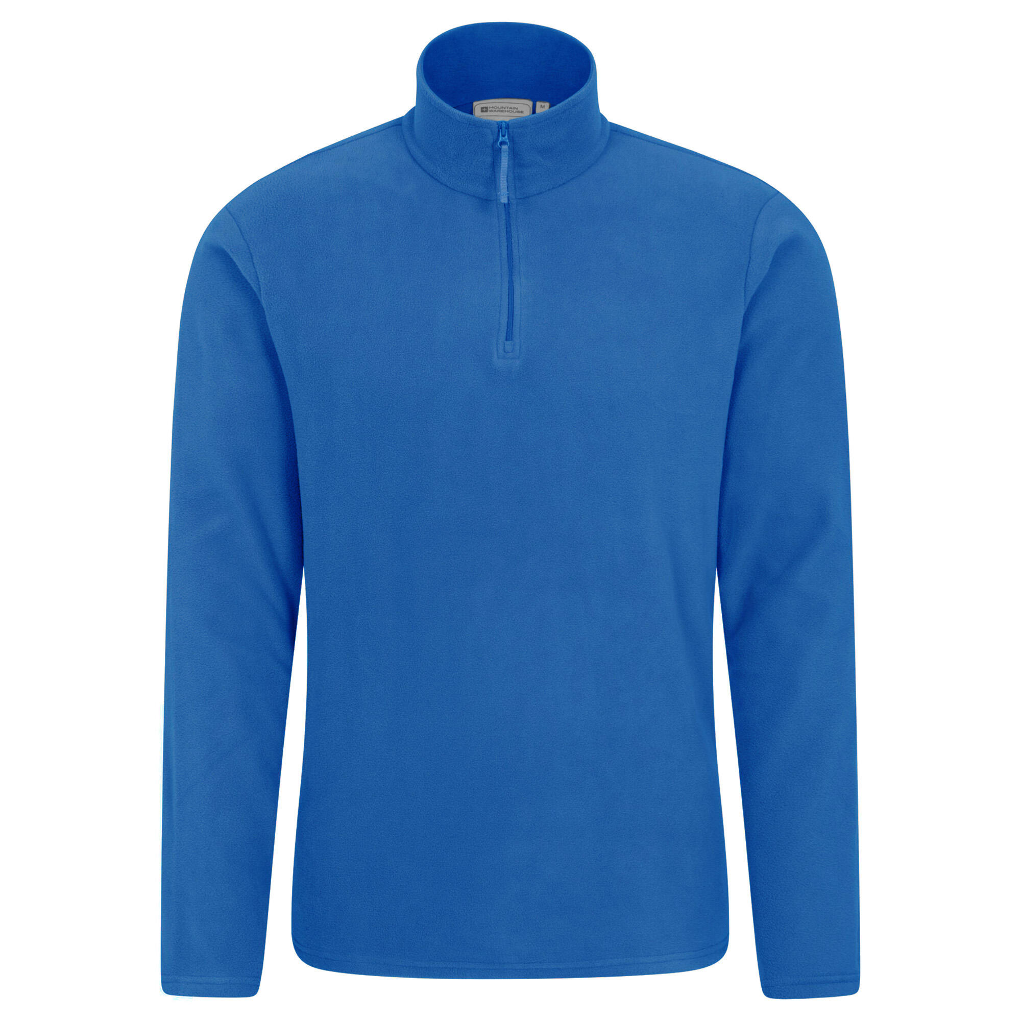 MOUNTAIN WAREHOUSE Mens Camber II Half Zip Fleece Top (Blue)