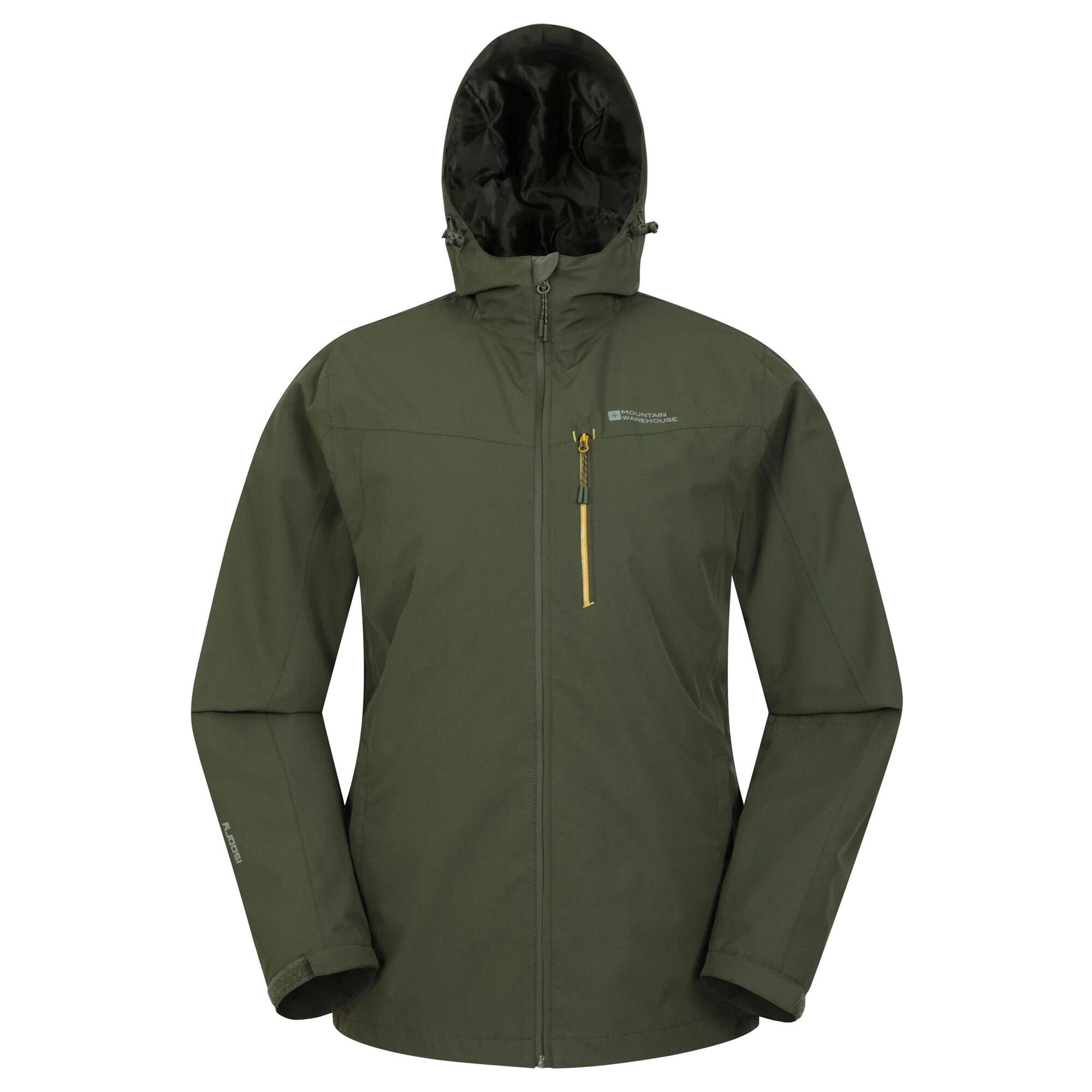 MOUNTAIN WAREHOUSE Mens Brisk Extreme Waterproof Jacket (Green)