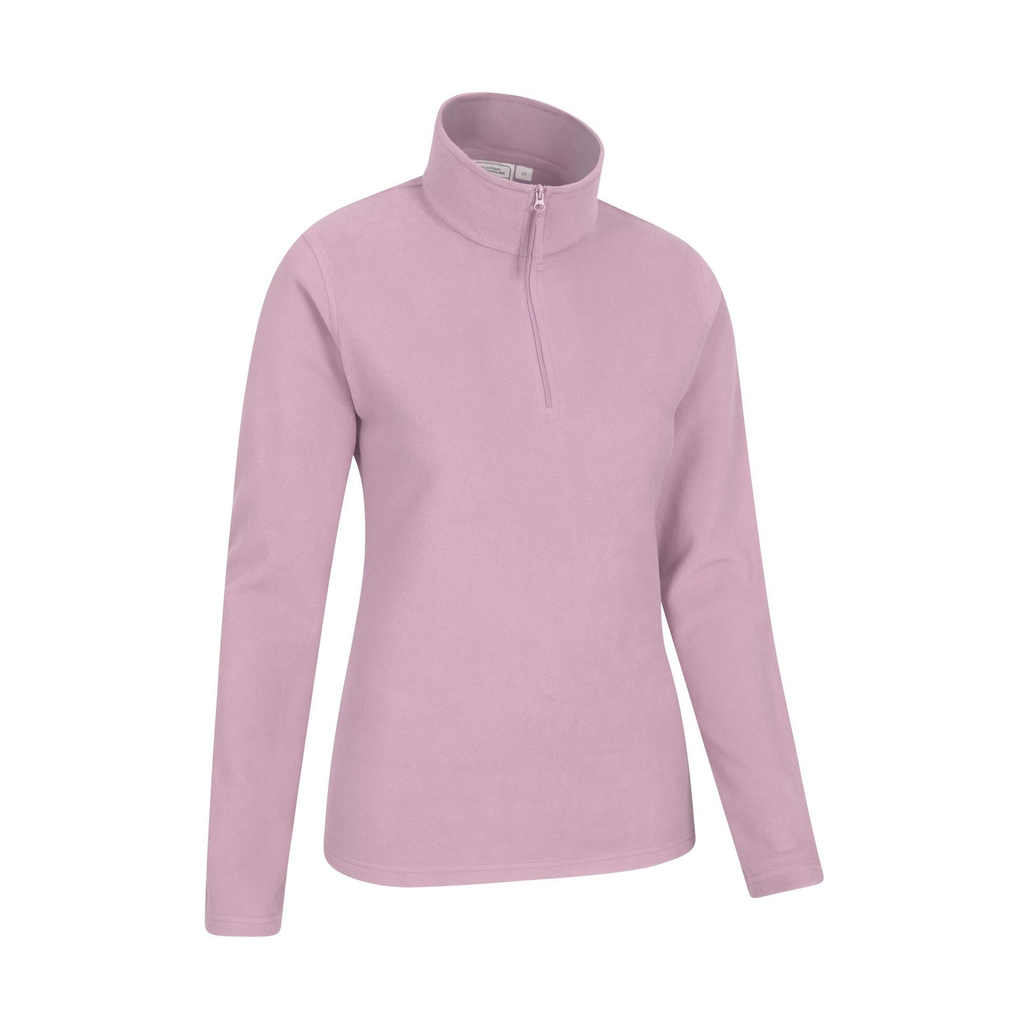 Womens/Ladies Camber II Fleece Top (Light Pink) 3/4