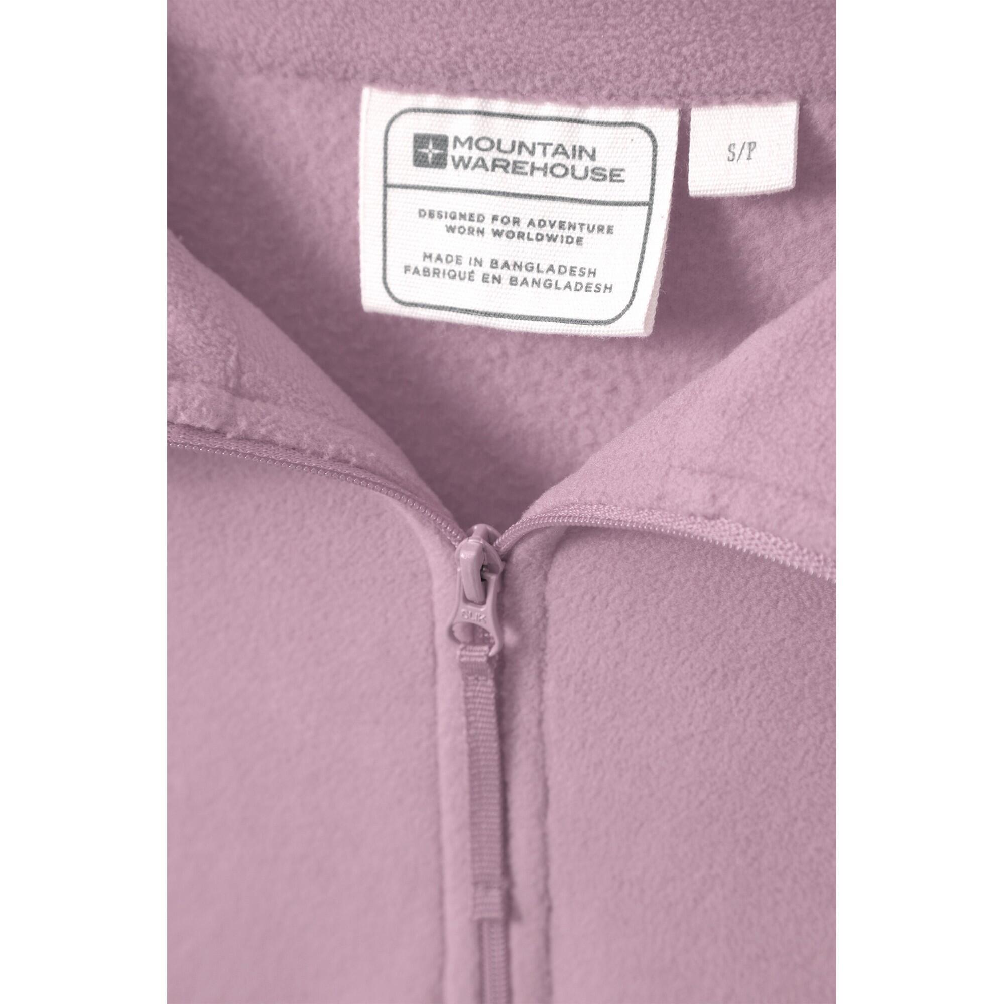 Womens/Ladies Camber II Fleece Top (Light Pink) 4/4