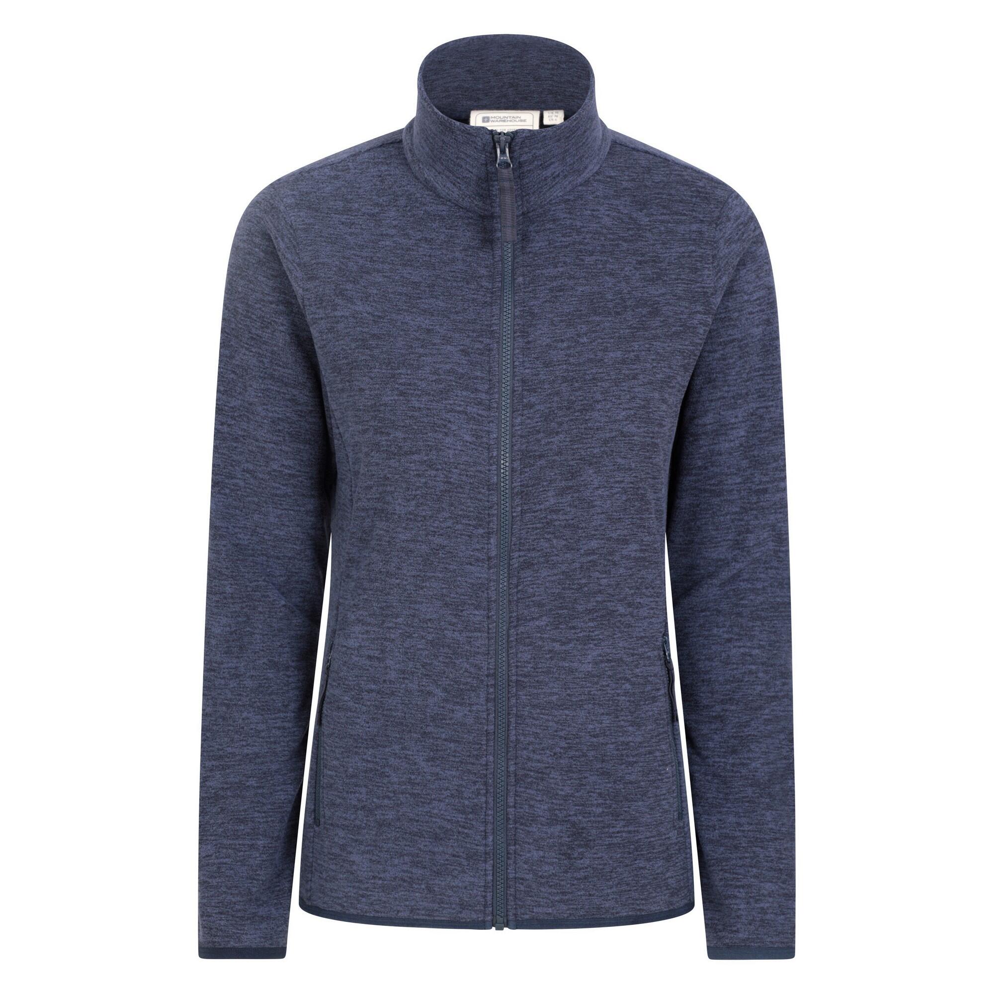 MOUNTAIN WAREHOUSE Giacca In Pile Mélange Cerniera Su Intera Lunghezza Donna Mountain Warehouse