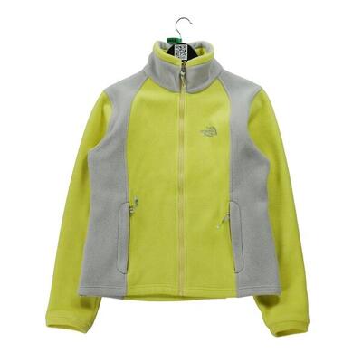 Second life - Damen TNF Gelbes Fleecejacke - In sehr gutem Zustand