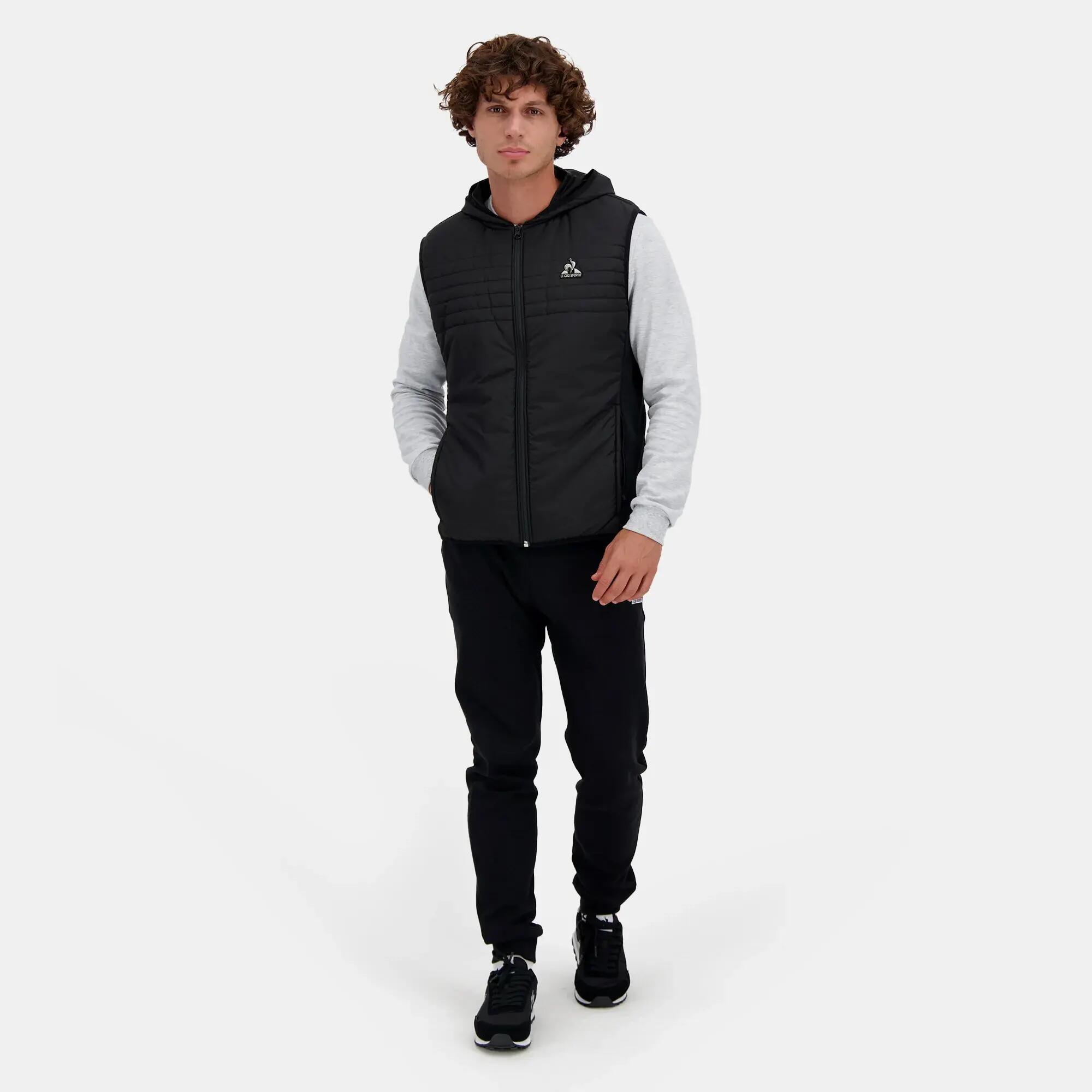 Doudoune à capuche sans manches Le Coq Sportif N°1 2/5