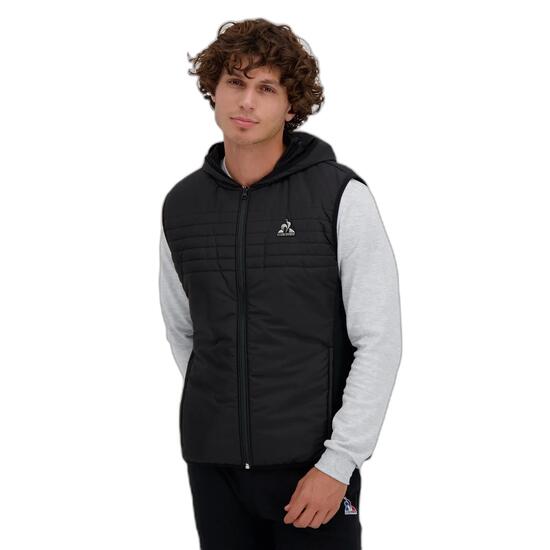 Doudoune à capuche sans manches Le Coq Sportif N°1