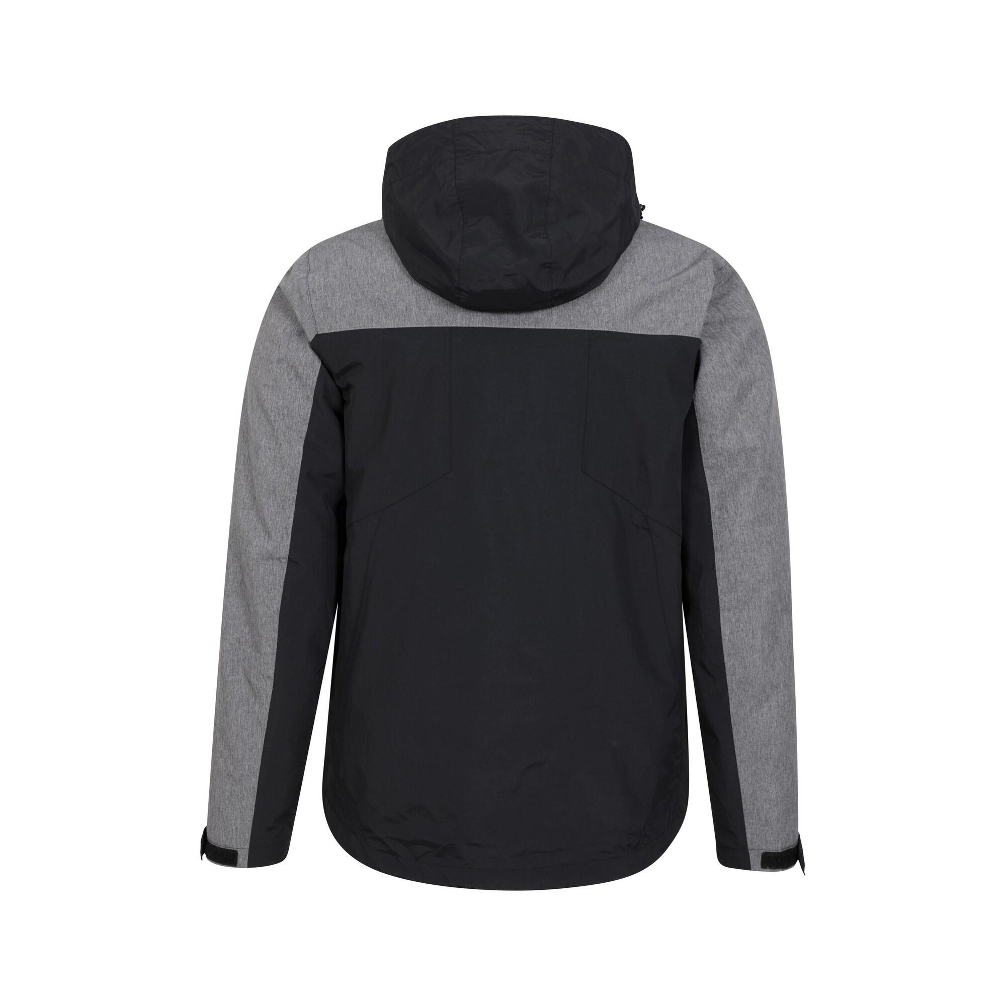 Veste Imperméable DISTRICT EXTREME Homme (Noir) 2/4
