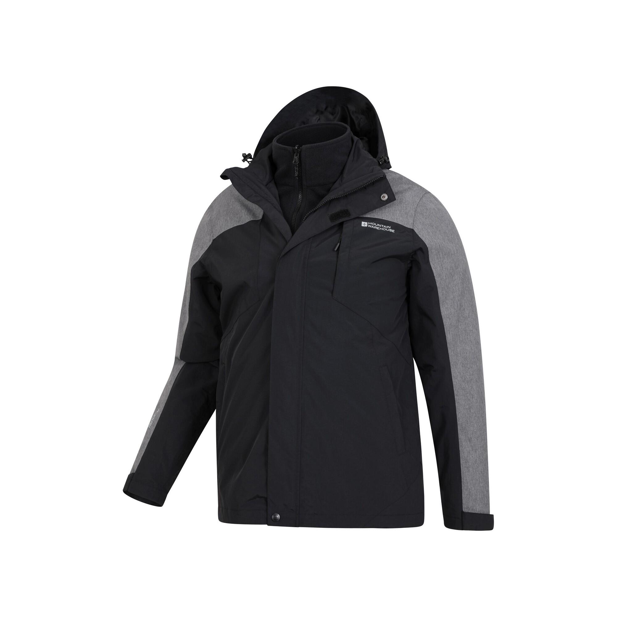 Veste Imperméable DISTRICT EXTREME Homme (Noir) 4/4