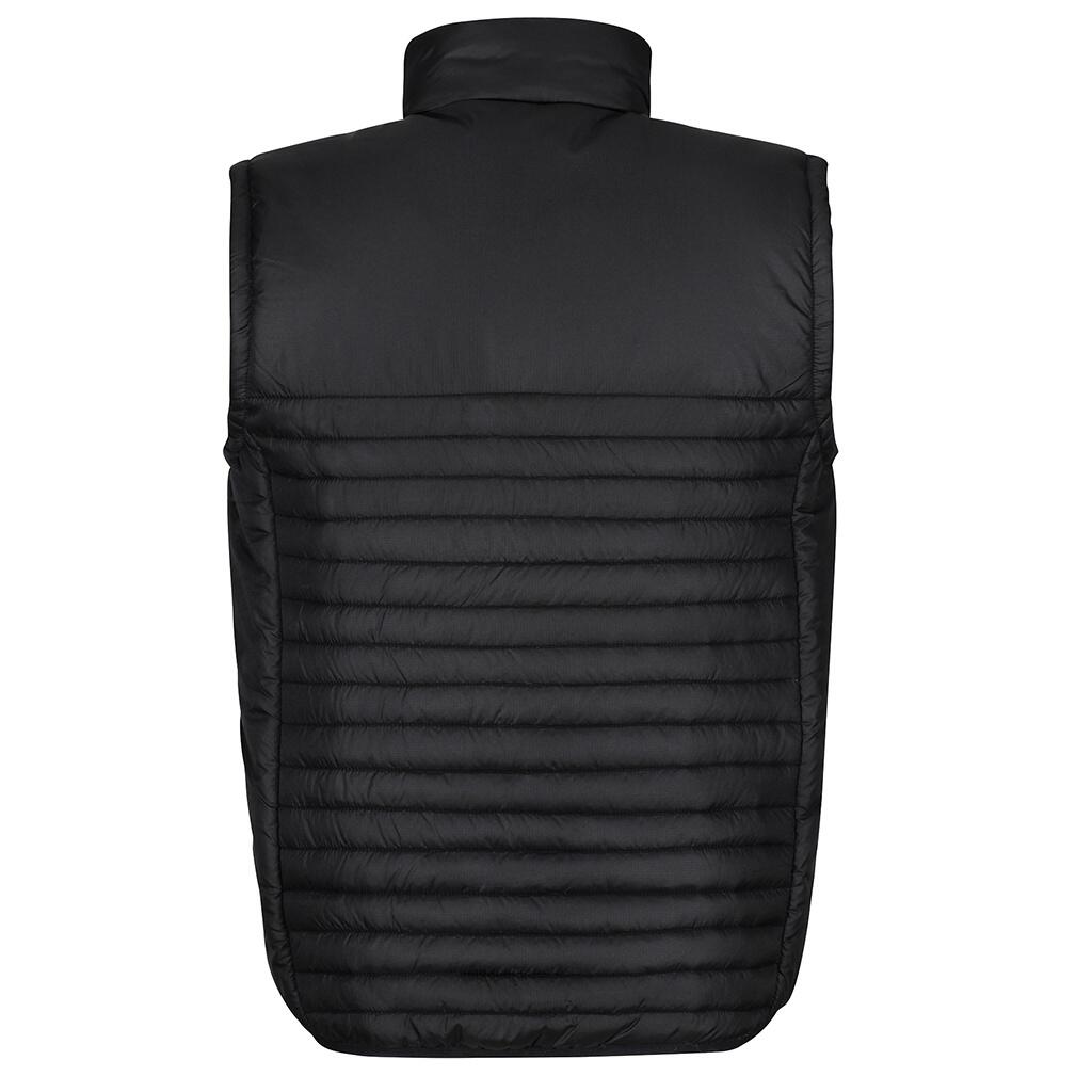Mens Honestly Made Recycled Body Warmer (Black) 2/5