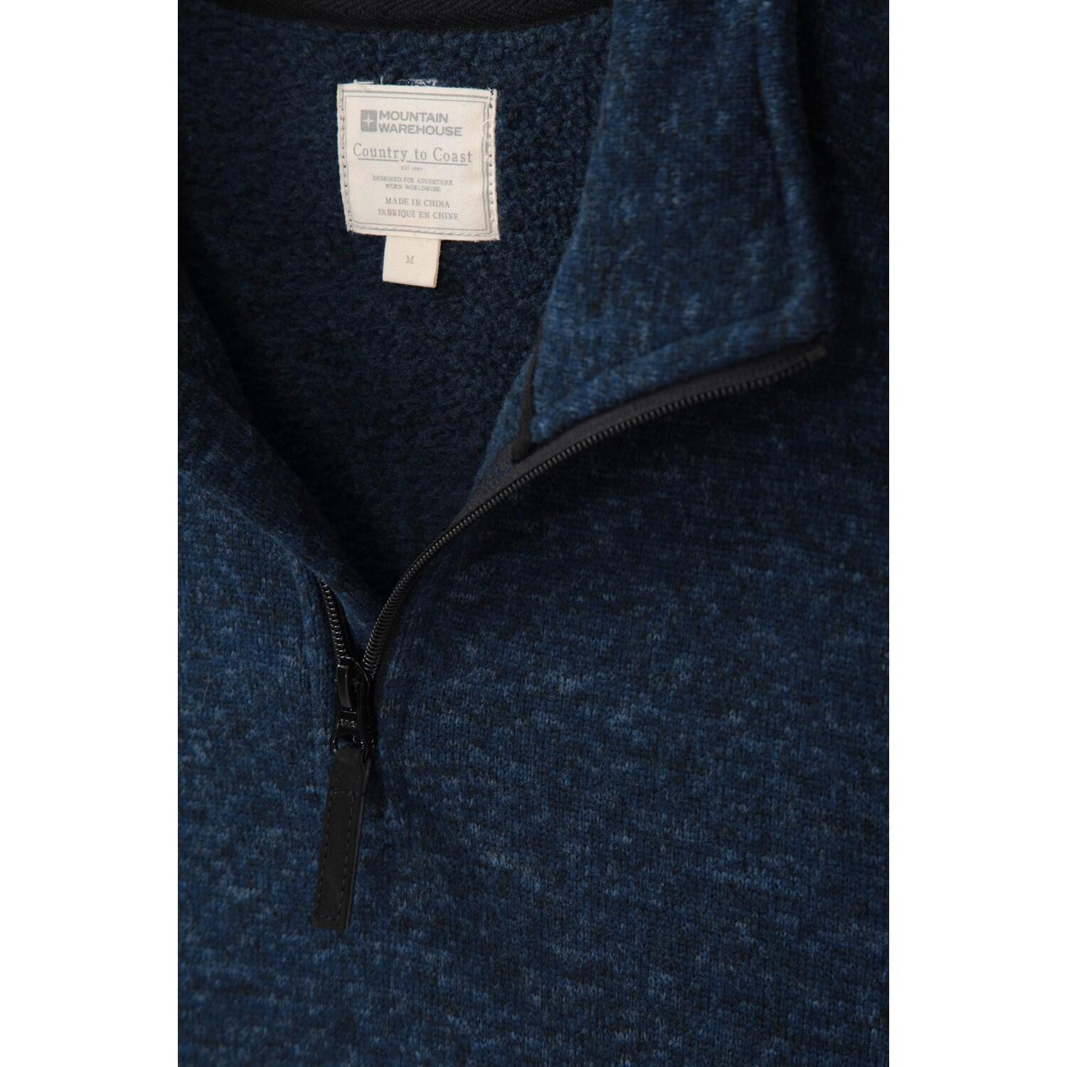 Haut Polaire IDRIS Homme (Bleu Marine) 4/4