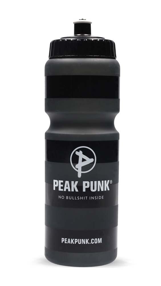PEAK PUNK Sport Bottle - Clearblack 750ml