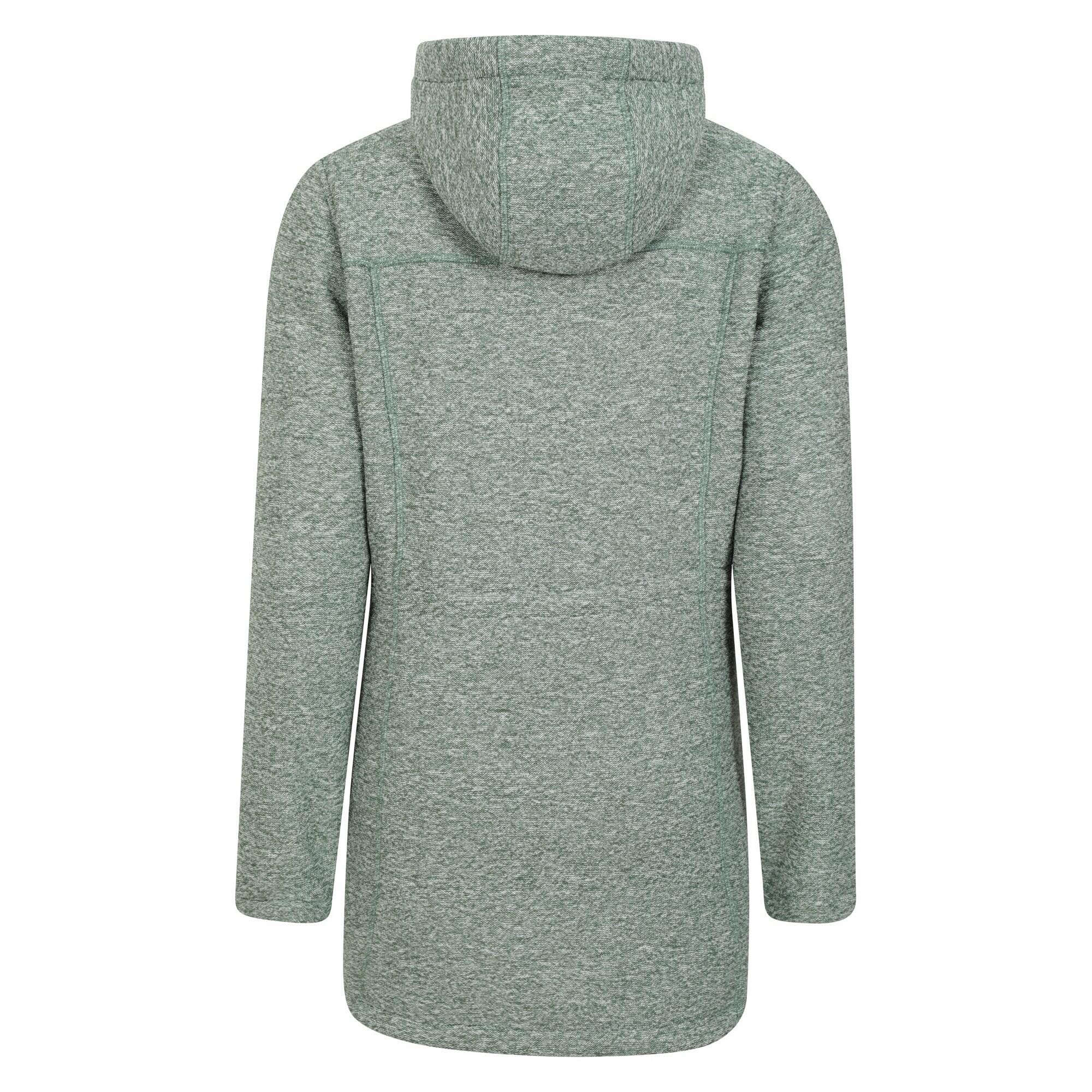 Womens/Ladies Mallaig Longline Fleece Jacket (Light Khaki) 2/4