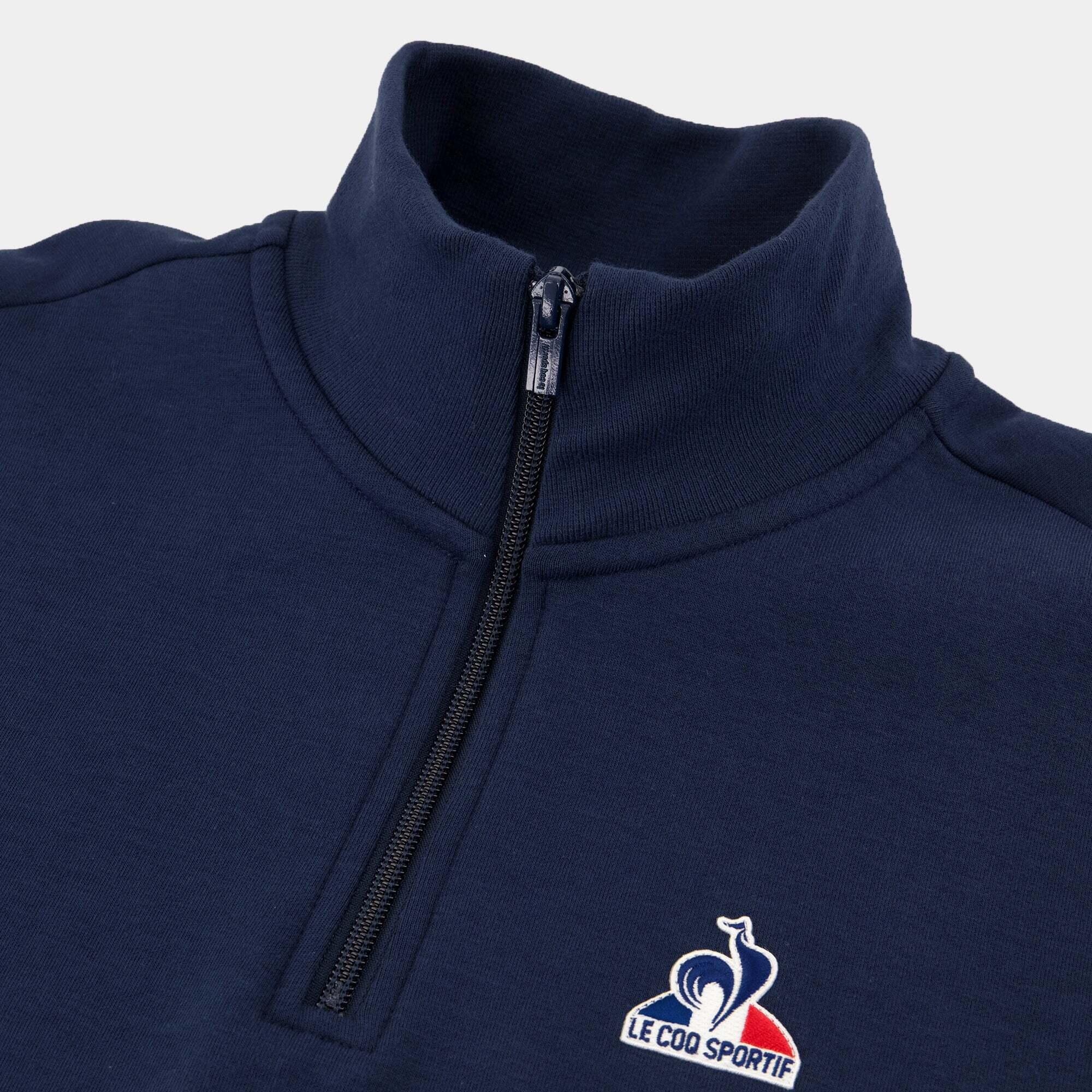 Maglia e felpa per uomo Le coq sportif Halfzip Blu. 7/7