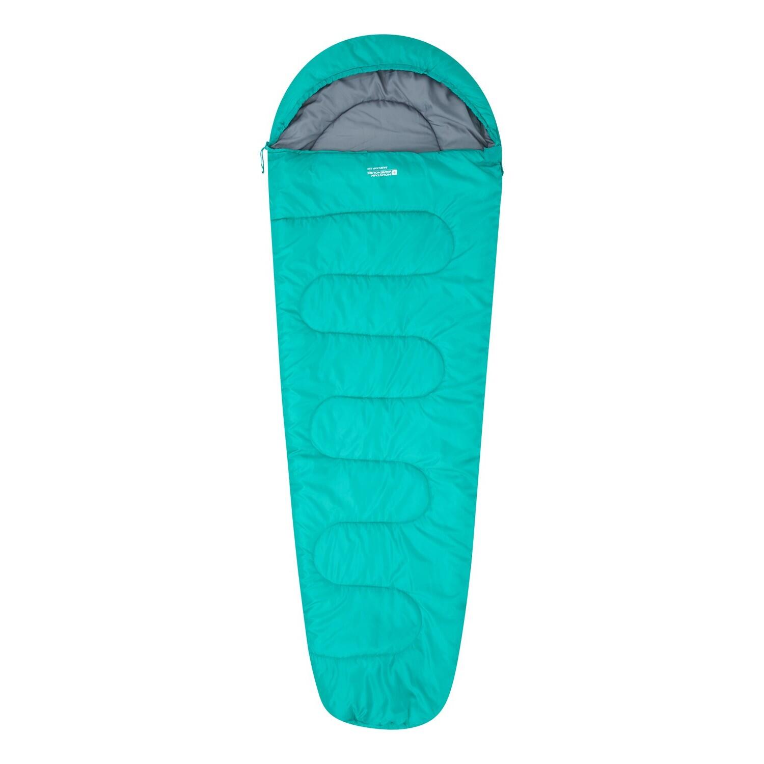 Sac De Couchage BASECAMP Adulte (Bleu Sarcelle) 3/3
