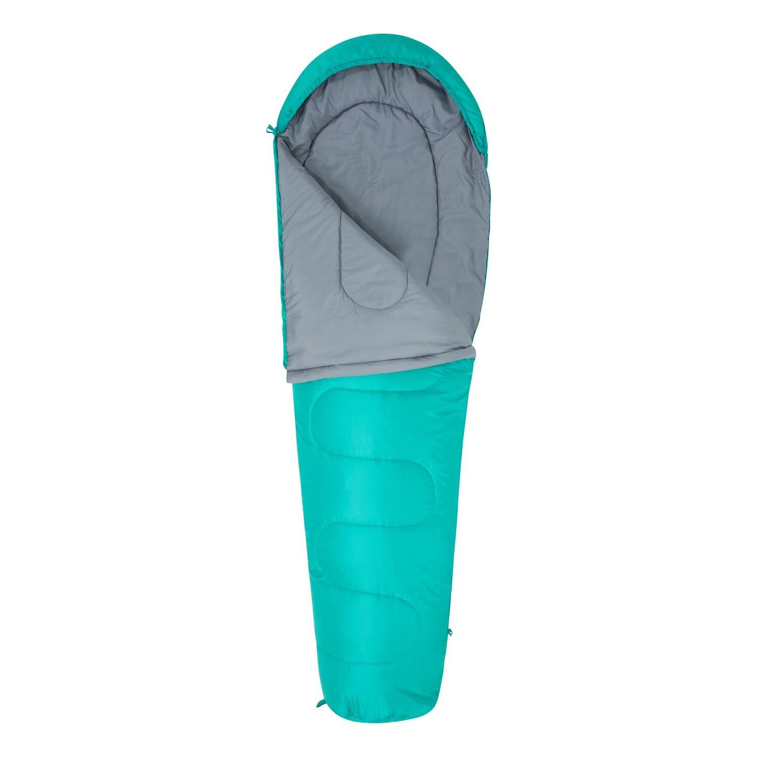 Sac De Couchage BASECAMP Adulte (Bleu Sarcelle) 2/3