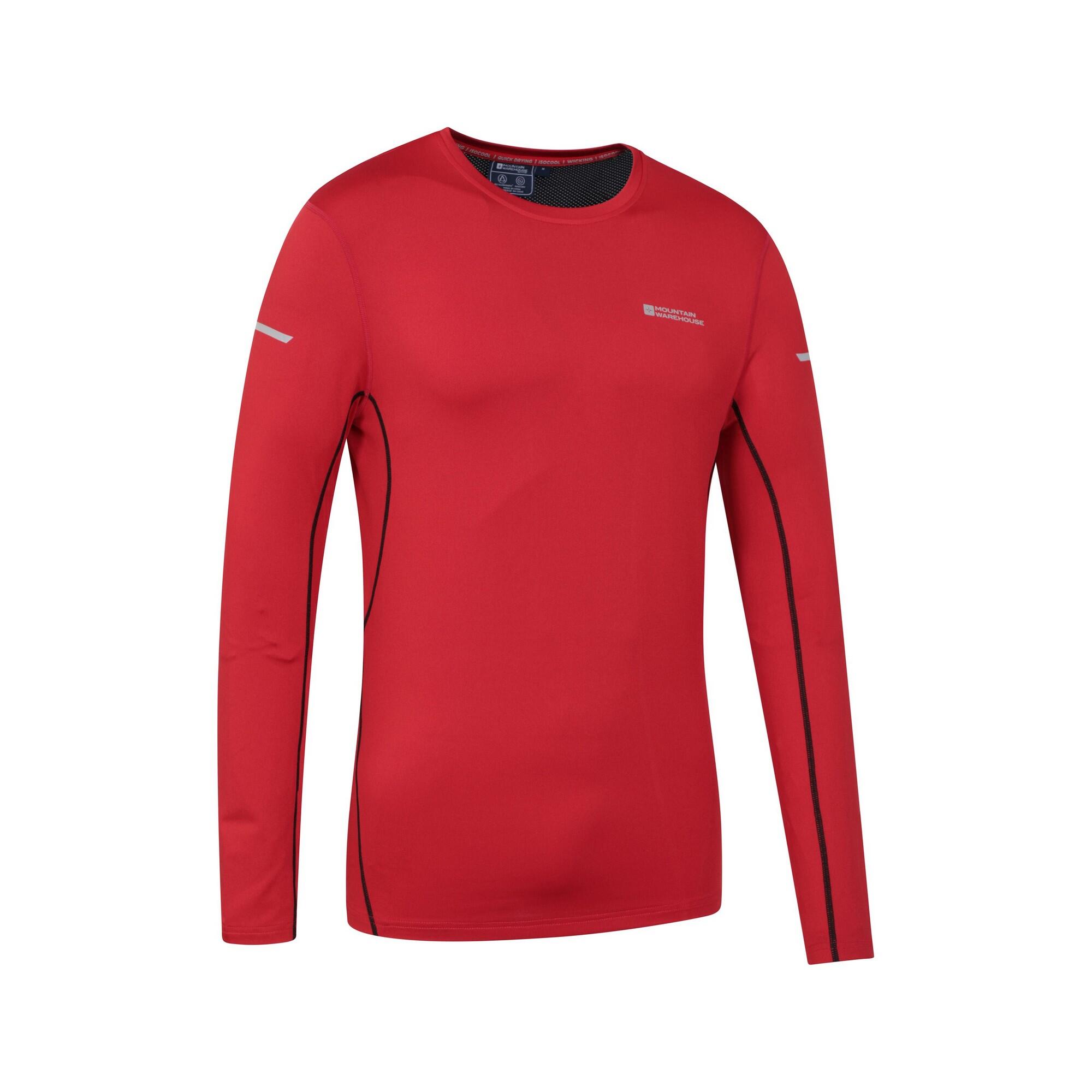 Mens Vault Top (Active Red) 3/4