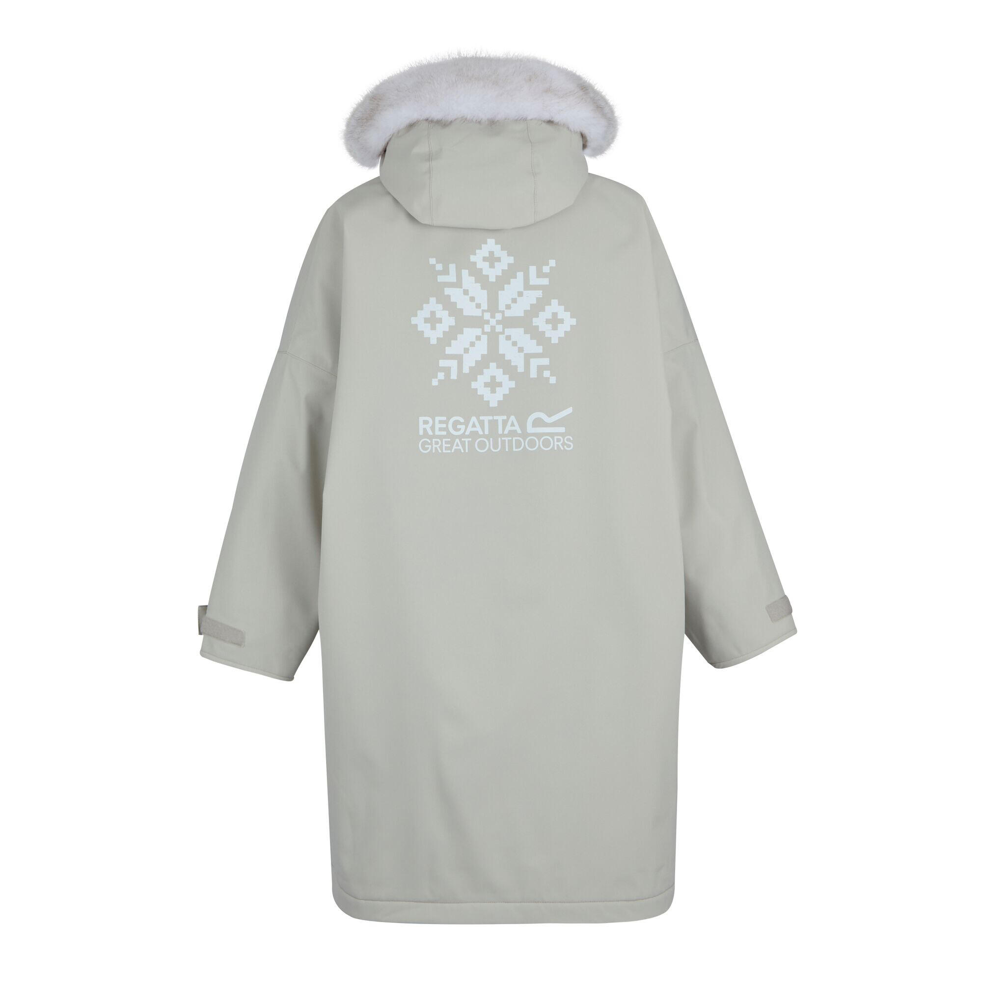 Peignoir À Langer Imperméable Fille (Blanc Lunaire) 2/5
