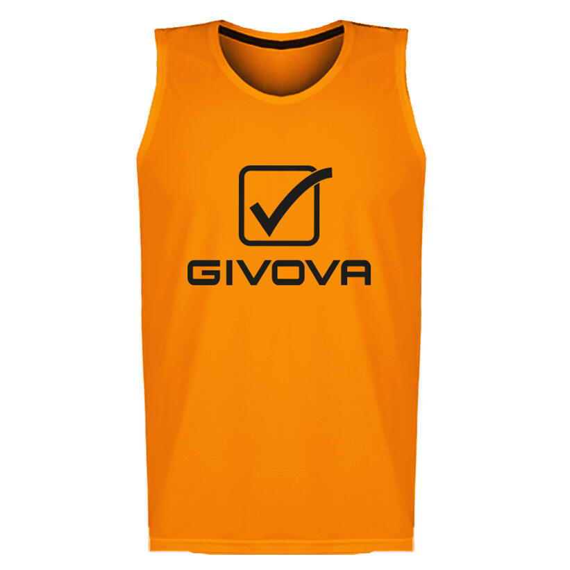 Givova - Casacca Gara - Sous Maillot Sans Manche - Jaune|orange - Decathlon