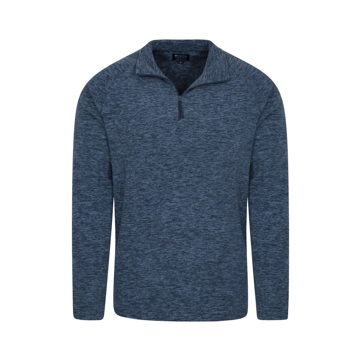 "Snowdon II" FleeceOberteil für Damen Herren Marineblau 2/4