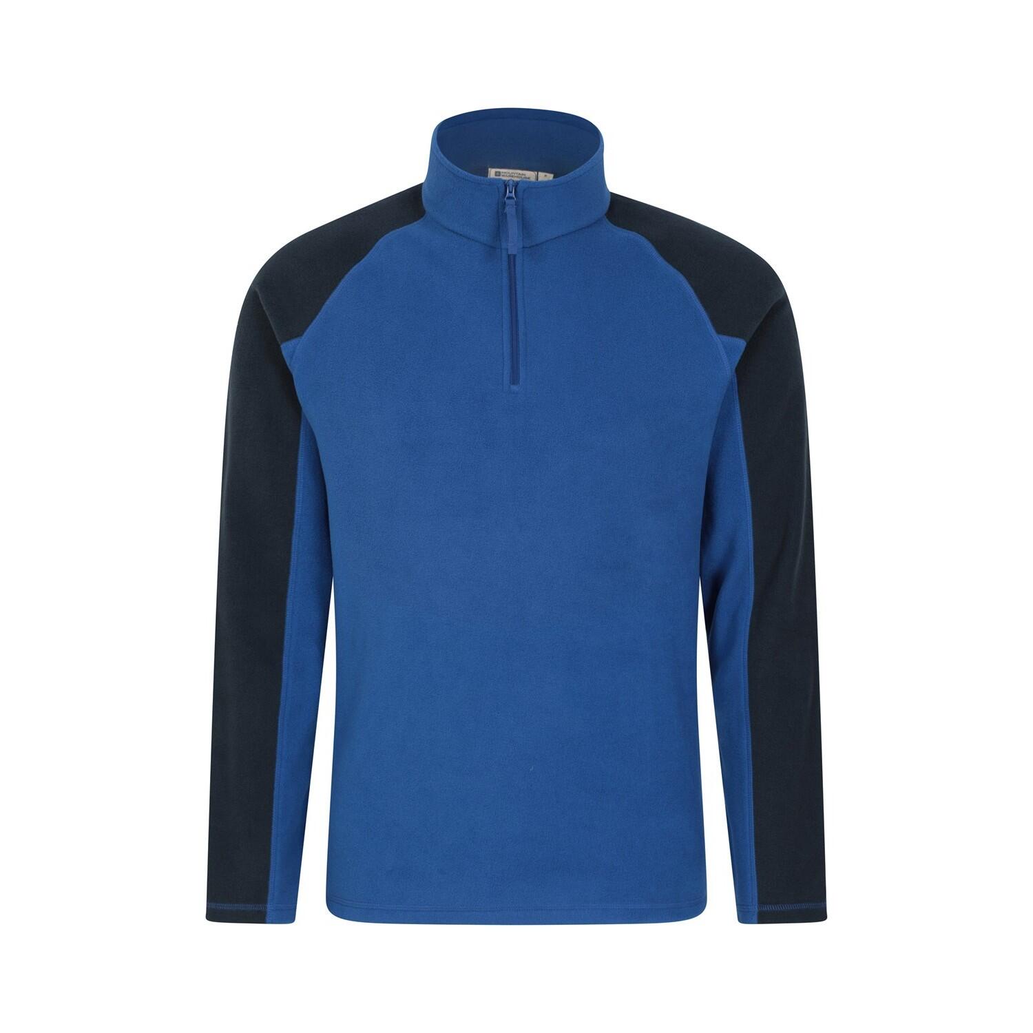 MOUNTAIN WAREHOUSE Mens Ashbourne II Half Zip Fleece Top (Cobalt)