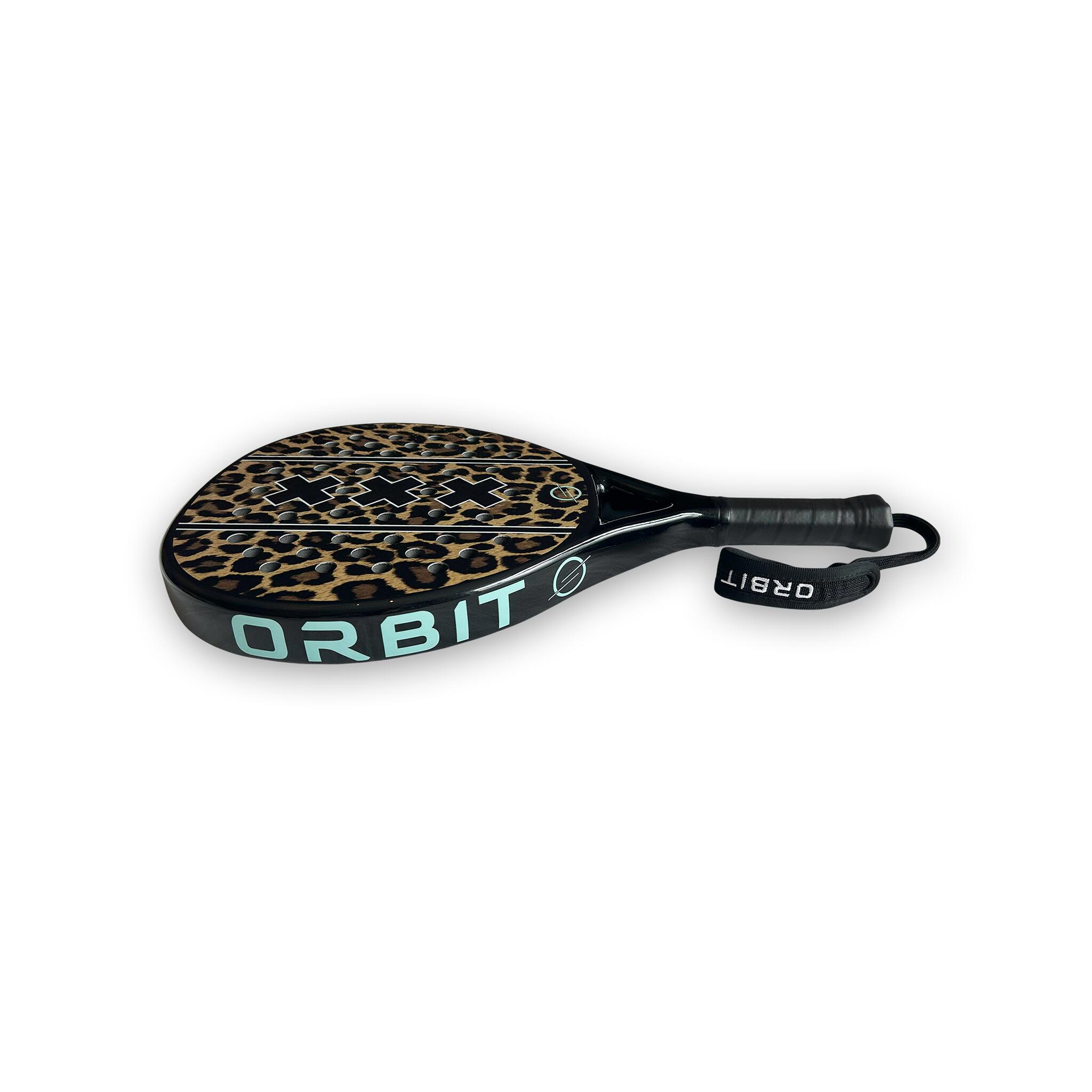 Raquette Padel Femme Légère Confort Ronde Panthère incl. Housse PNTR 7/7