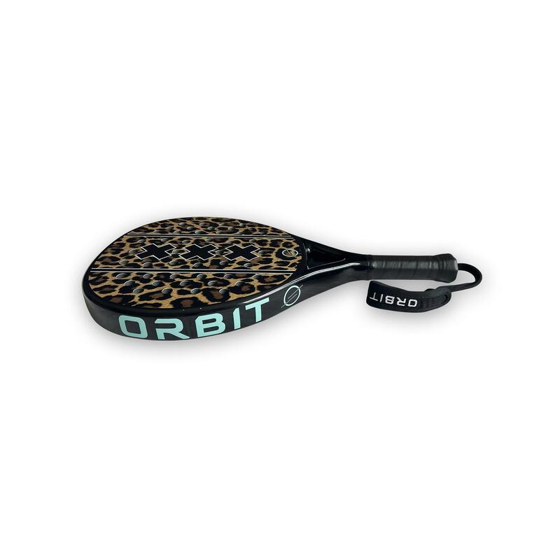 Rachetă Padel Femei Ușoară Confort Rotund Panteră incl. Husă PNTR