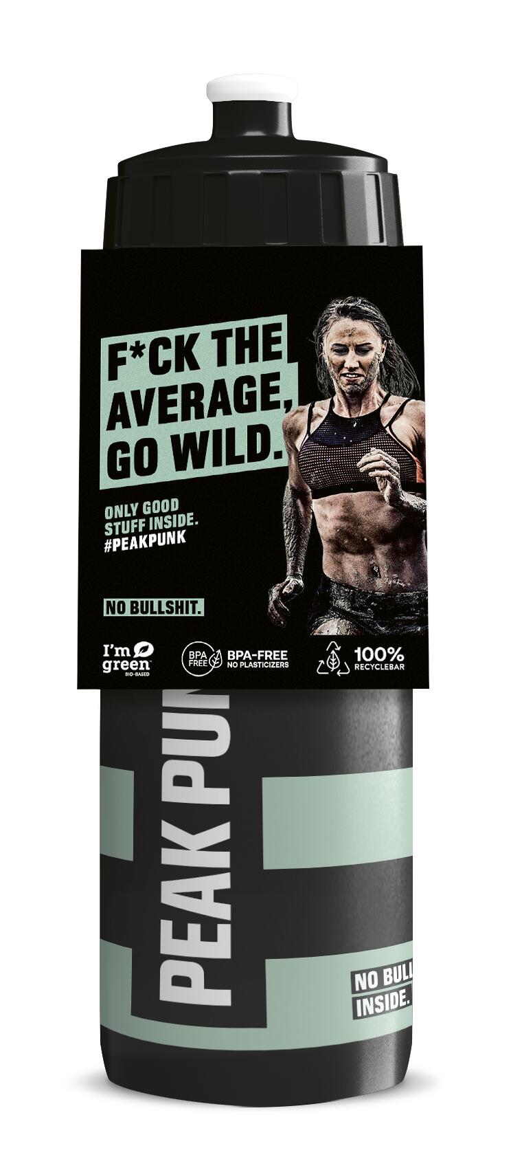 PEAK PUNK Biobased Sport Bottle - Jungle Green, 750ml