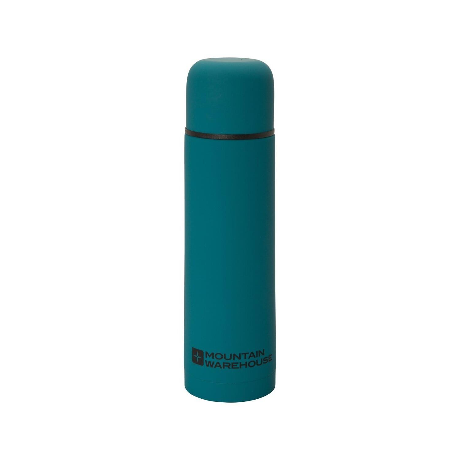 MOUNTAIN WAREHOUSE Rubberised 500ml Flask (Teal)