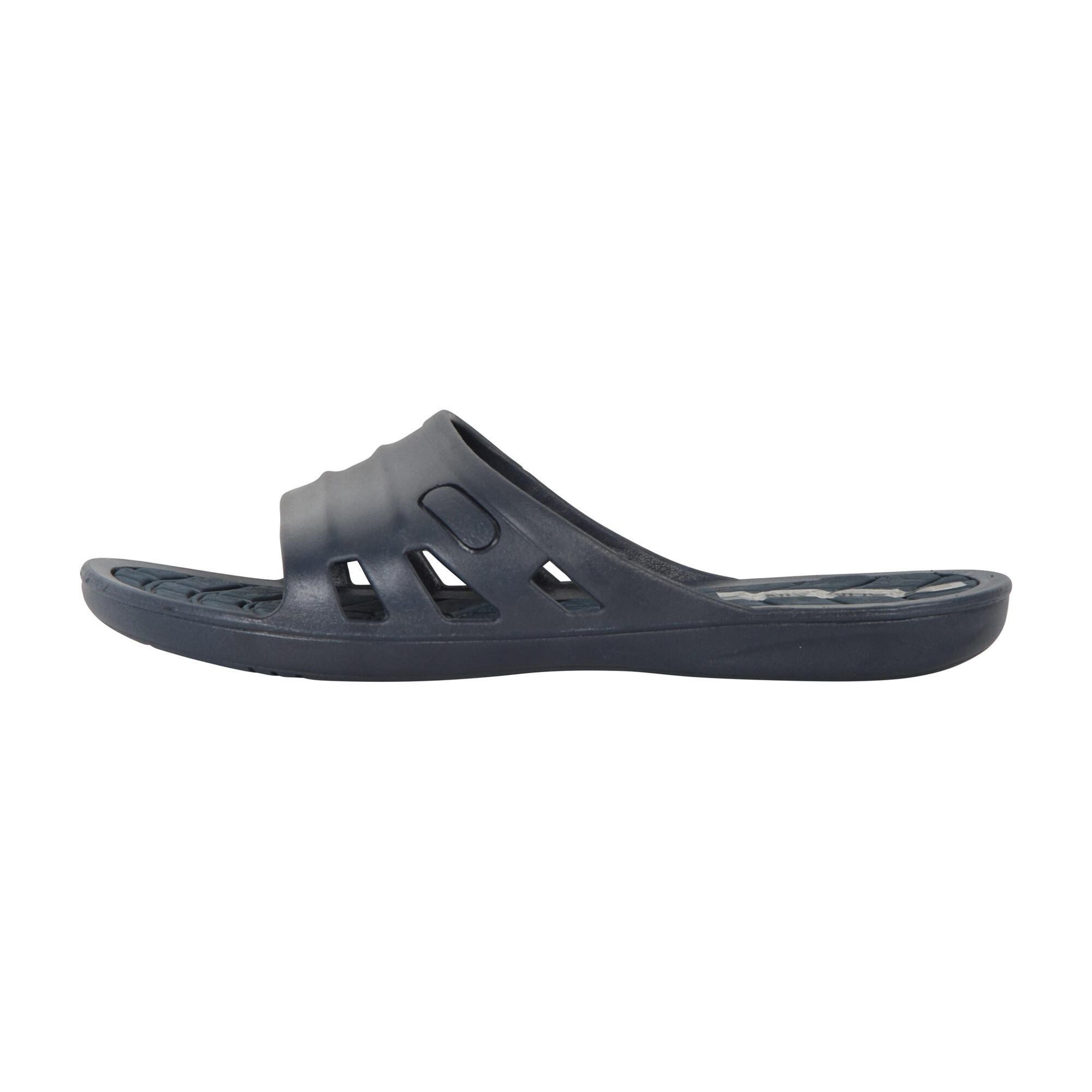 Badesandale Damen Marineblau 3/4