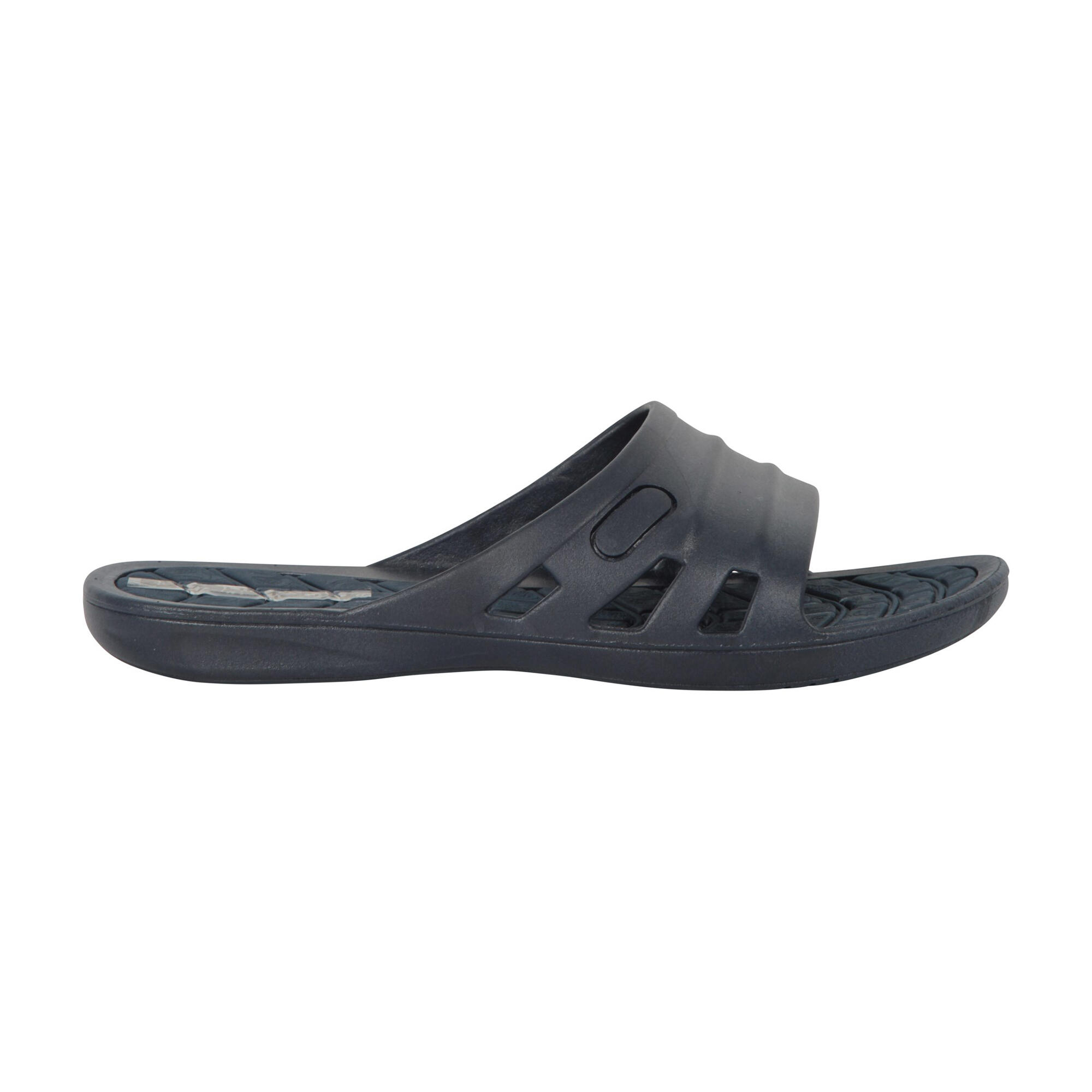 Badesandale Damen Marineblau 4/4