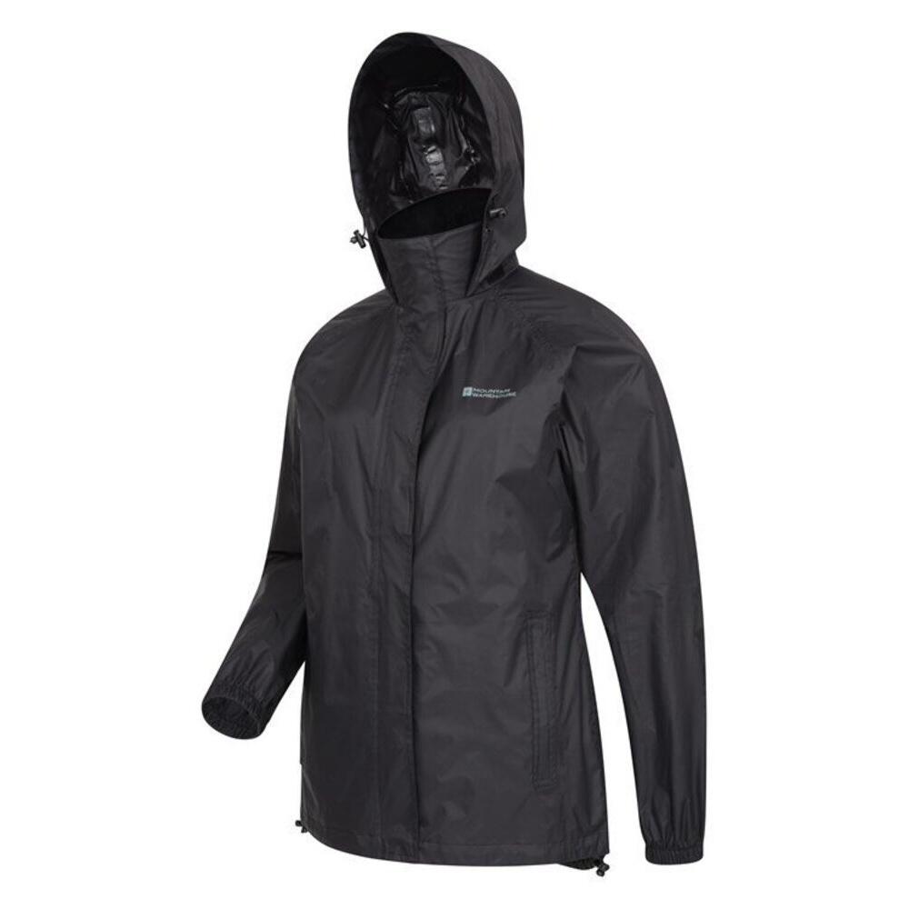 Childrens/Kids Pakka Waterproof Jacket (Black) 4/6