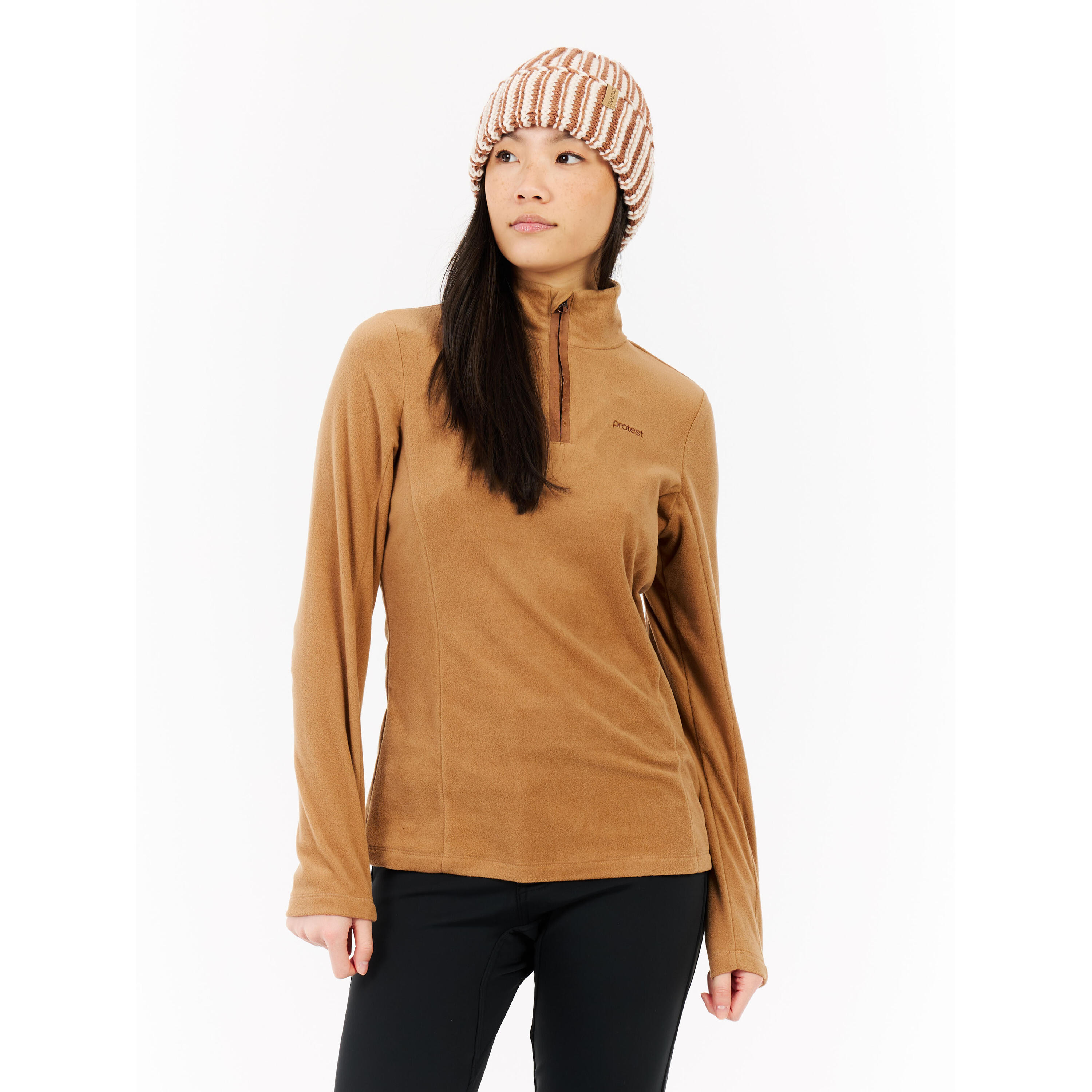 Dames 1/4 zip fleece Protest Remutez 2/7