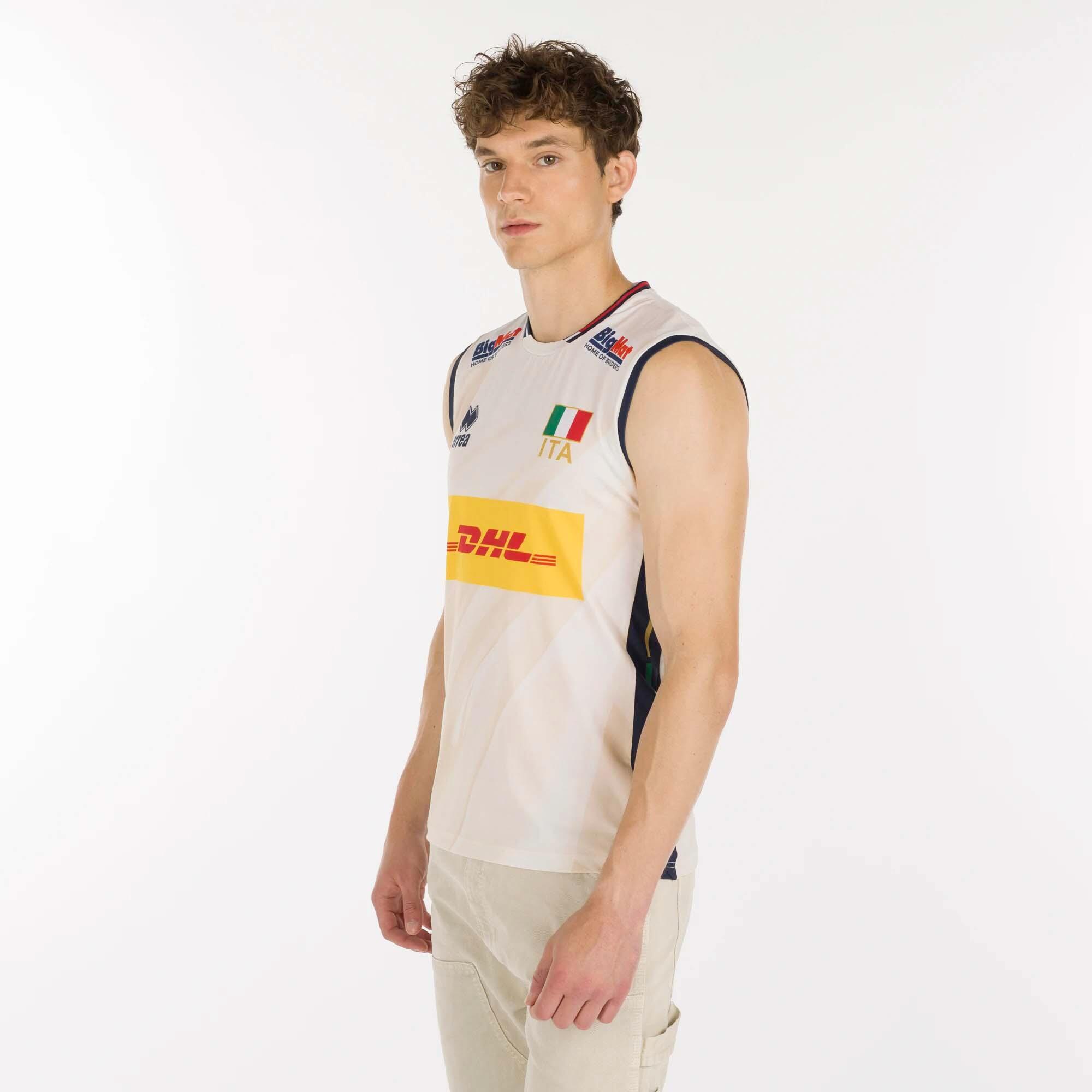 Débardeur De Volley-Ball Italien Errea 2E Match Unisexe - Publicité Adulte 3/5