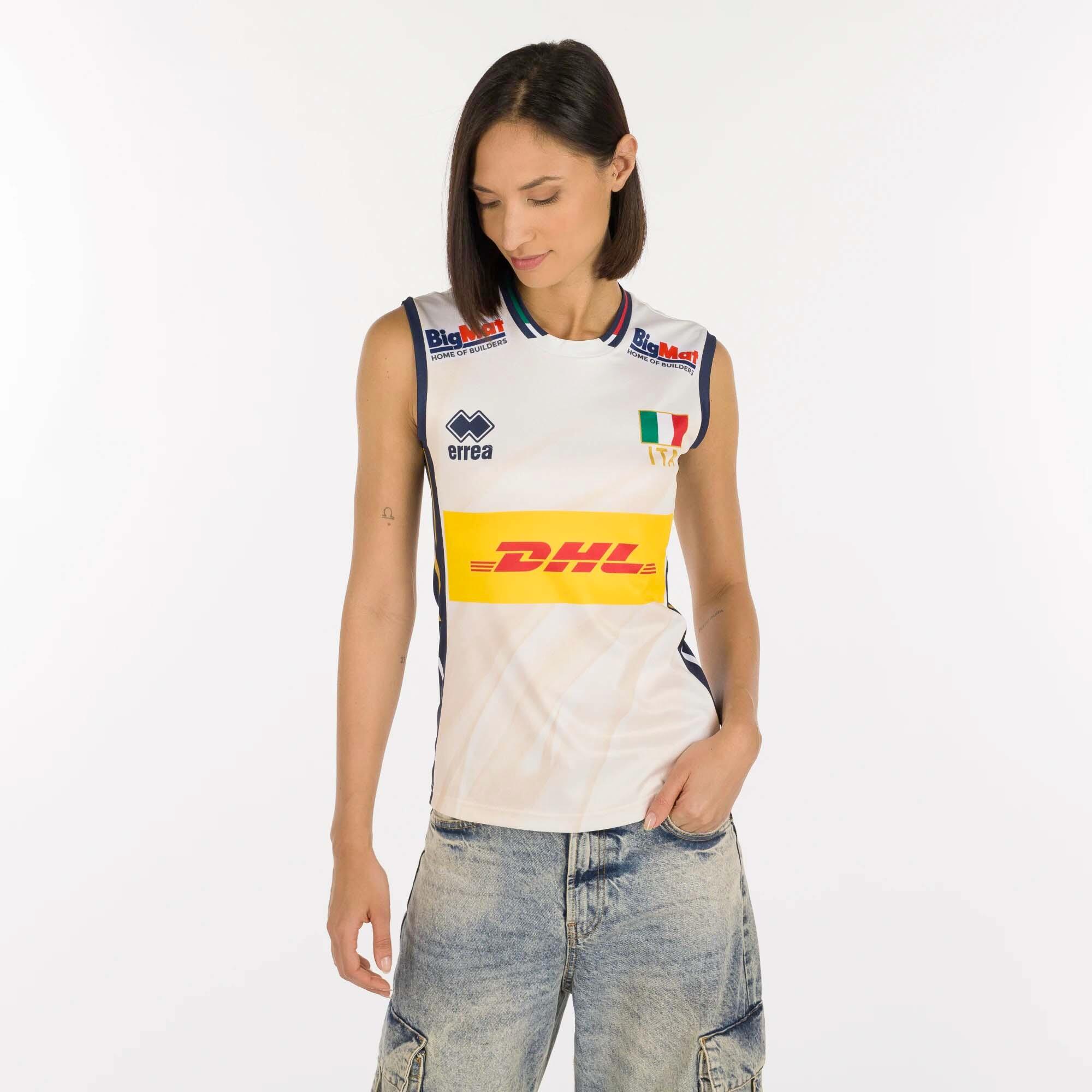 Débardeur De Volley-Ball Italien Errea 2E Match Unisexe - Publicité Adulte 2/5